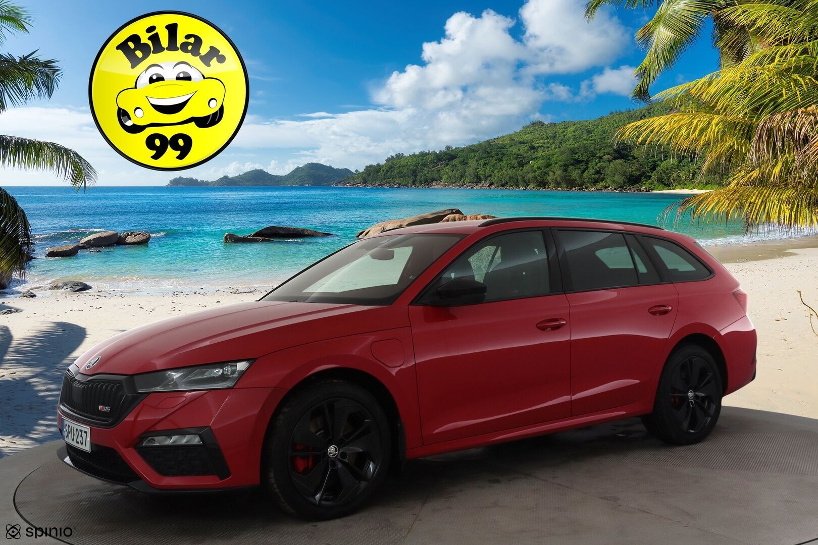 Skoda Octavia 2024 Combi 1.4 TSI PHEV RS iV DSG * ACC / P.kamera / Matrix LED / Muistipenkit hieronnalla / Navi / Webasto / KeylessGo / Sähköluukku * - 1.Om Suomi-auto / Akku kuntoatarkistettu / Kahdet renkaat aluvanteilla / Merkkihuollettu