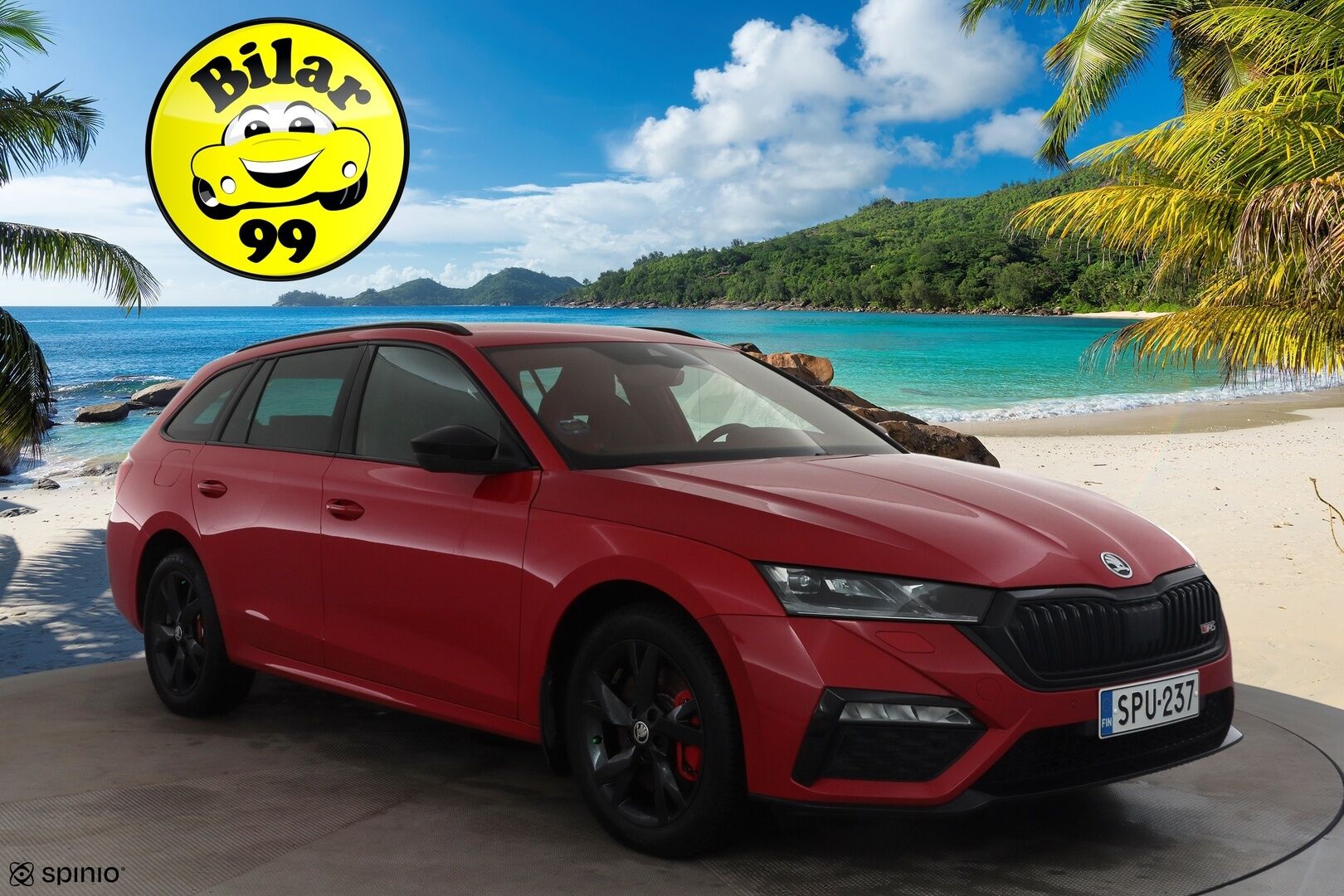 Skoda Octavia 2024 Combi 1.4 TSI PHEV RS iV DSG * ACC / P.kamera / Matrix LED / Muistipenkit hieronnalla / Navi / Webasto / KeylessGo / Sähköluukku * - 1.Om Suomi-auto / Akku kuntoatarkistettu / Kahdet renkaat aluvanteilla / Merkkihuollettu