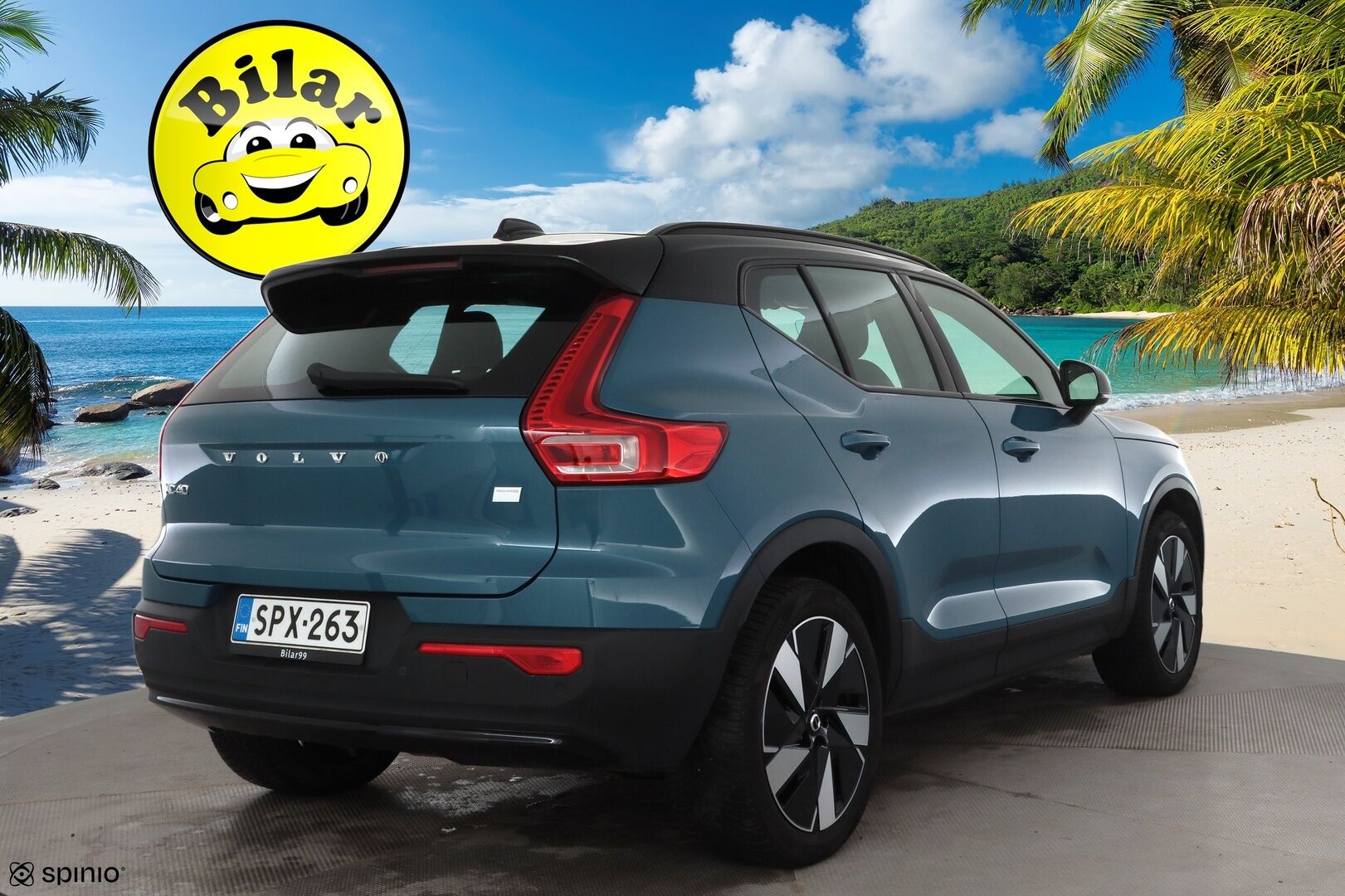 Volvo XC40 2024 Recharge Single Plus Extended Range - | ACC | Pilot assist | P.kamera | LED | Digimittaristo | Lämpöpumppu | Sporttipenkit | Keyless | Kahdet renkaat | 1.om Suomi-auto |