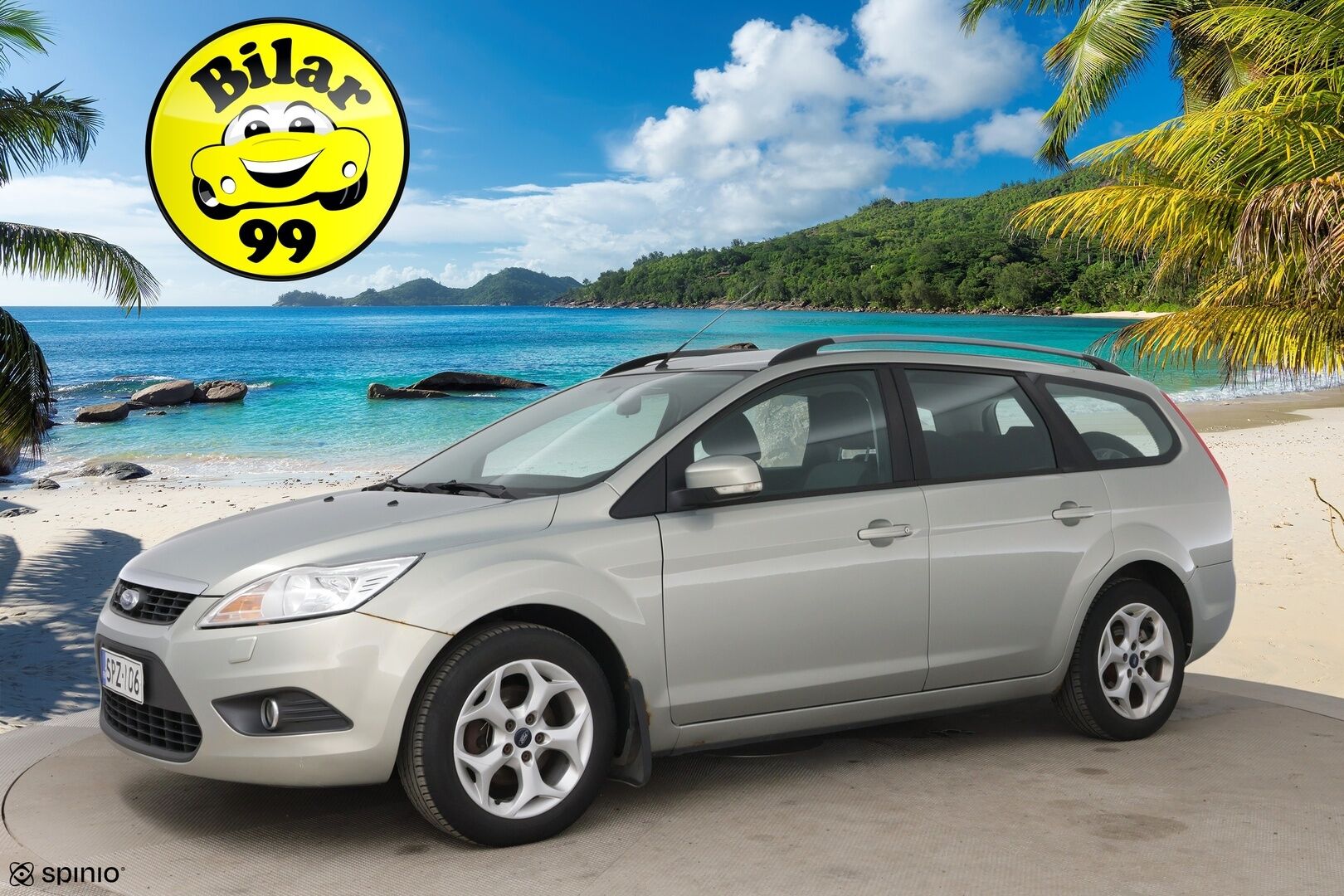 Ford Focus 2010 1,8 125 hv FlexiFuel Trend Design M5 Wagon / YritysOutlet - Myydään vain yrityksille - Tuore Leima / 2x renkaat ja huoltokirja!