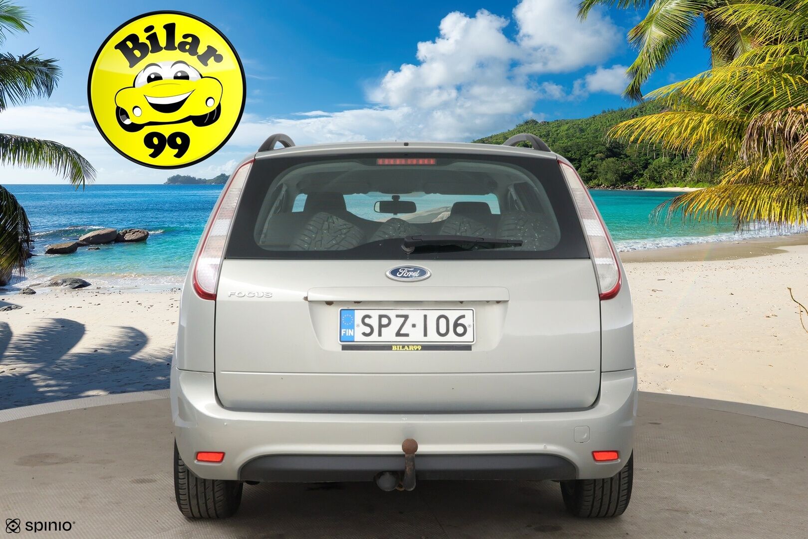 Ford Focus 2010 1,8 125 hv FlexiFuel Trend Design M5 Wagon / YritysOutlet - Myydään vain yrityksille - Tuore Leima / 2x renkaat ja huoltokirja!