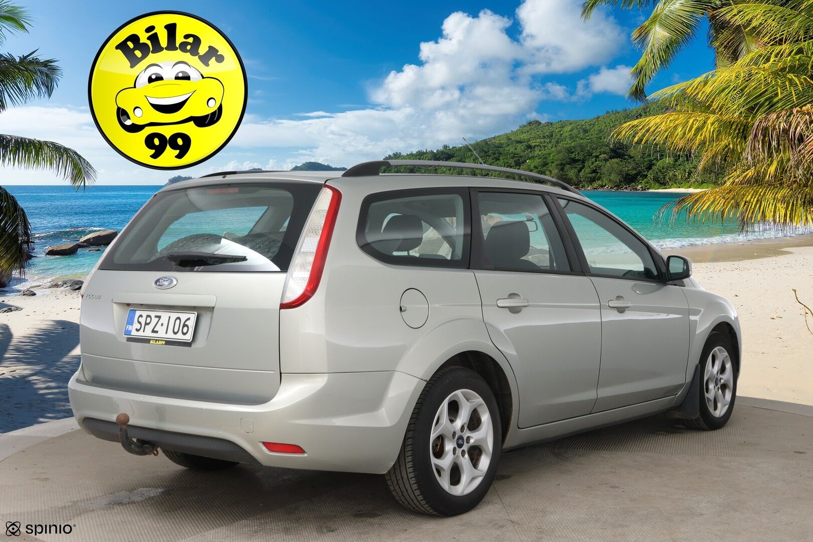 Ford Focus 2010 1,8 125 hv FlexiFuel Trend Design M5 Wagon / YritysOutlet - Myydään vain yrityksille - Tuore Leima / 2x renkaat ja huoltokirja!