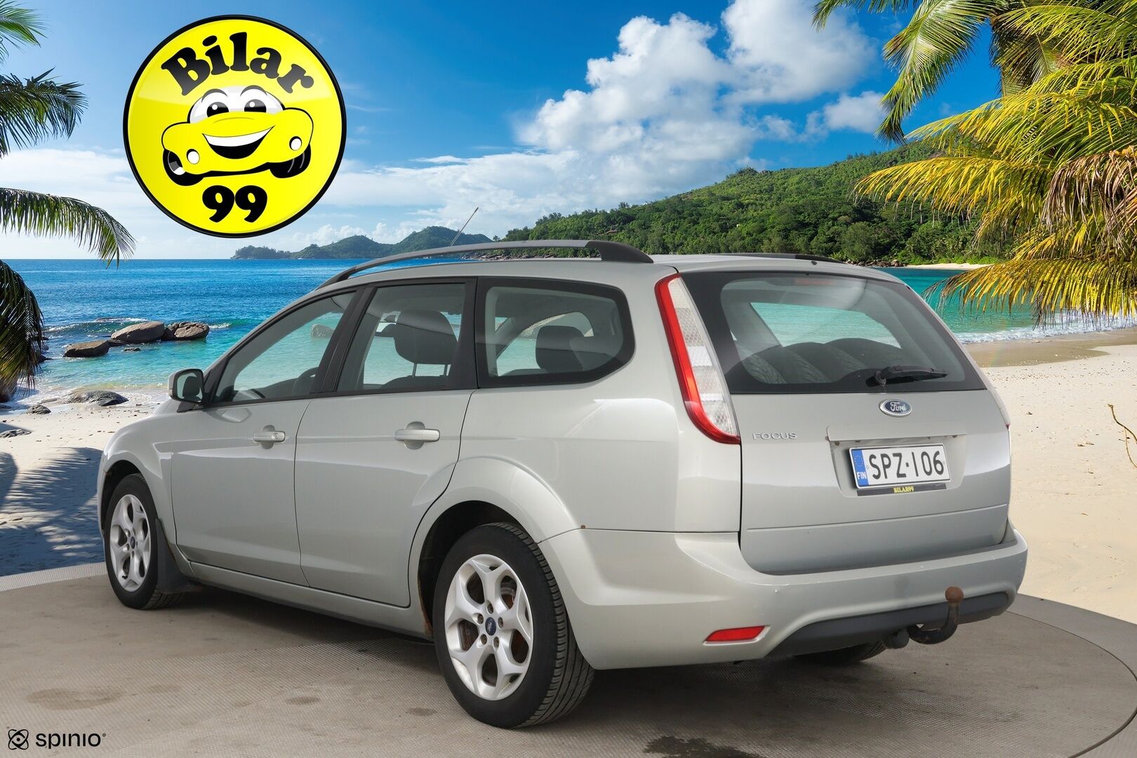 Ford Focus 2010 1,8 125 hv FlexiFuel Trend Design M5 Wagon / YritysOutlet - Myydään vain yrityksille - Tuore Leima / 2x renkaat ja huoltokirja!