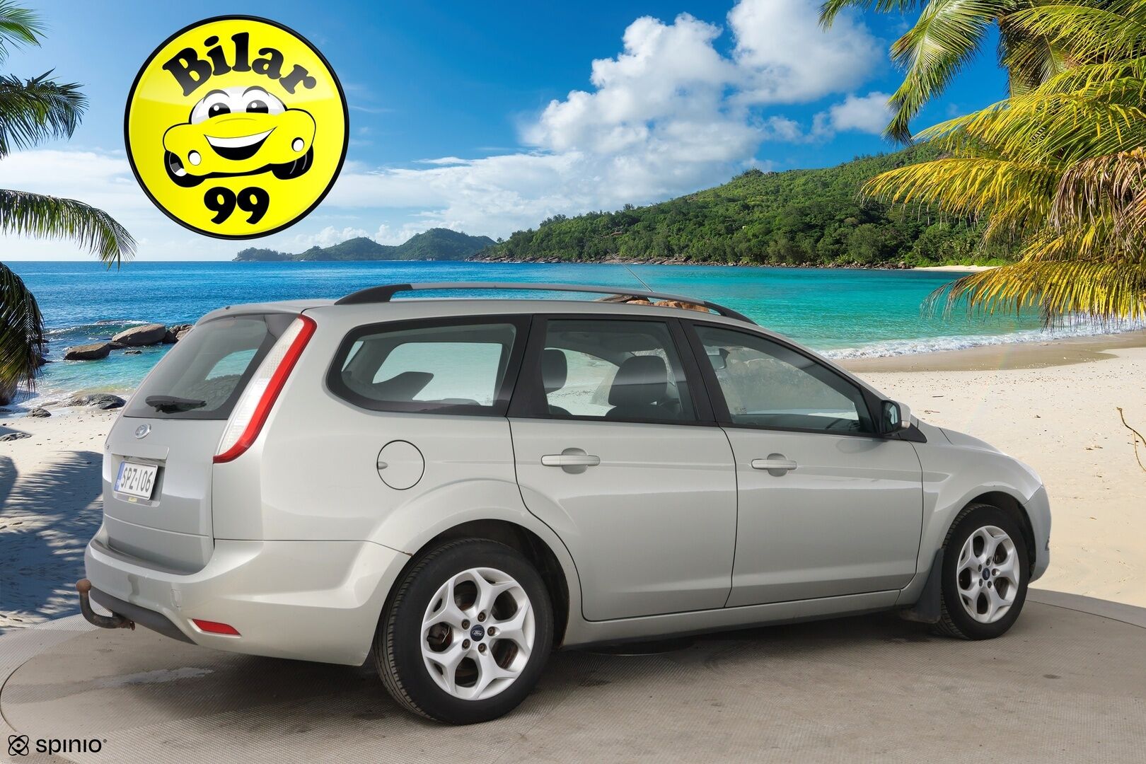 Ford Focus 2010 1,8 125 hv FlexiFuel Trend Design M5 Wagon / YritysOutlet - Myydään vain yrityksille - Tuore Leima / 2x renkaat ja huoltokirja!