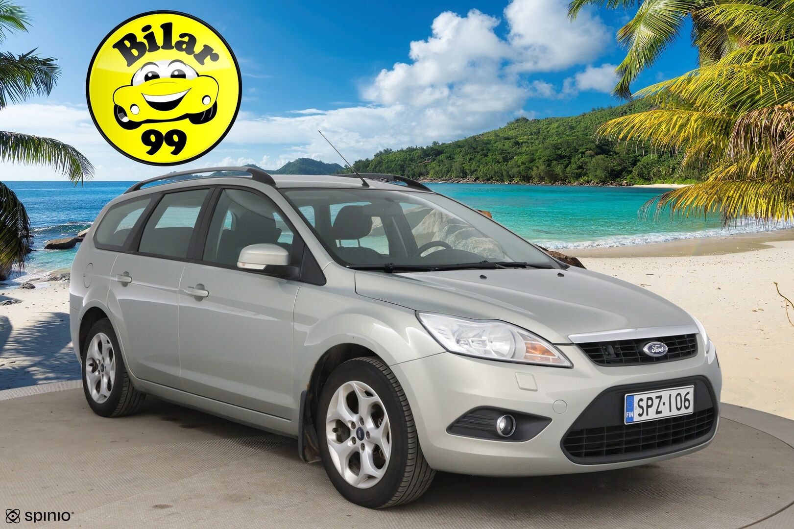 Ford Focus 2010 1,8 125 hv FlexiFuel Trend Design M5 Wagon / YritysOutlet - Myydään vain yrityksille - Tuore Leima / 2x renkaat ja huoltokirja!