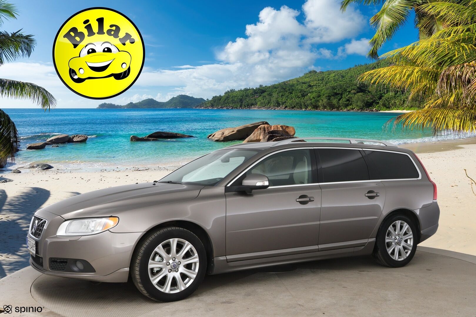 Volvo V70 2010 2,4D Summum aut - Suomi auto | ACC | Blis | Muistipenkki | Nahat | Kattavat huollot | 2x renkaat