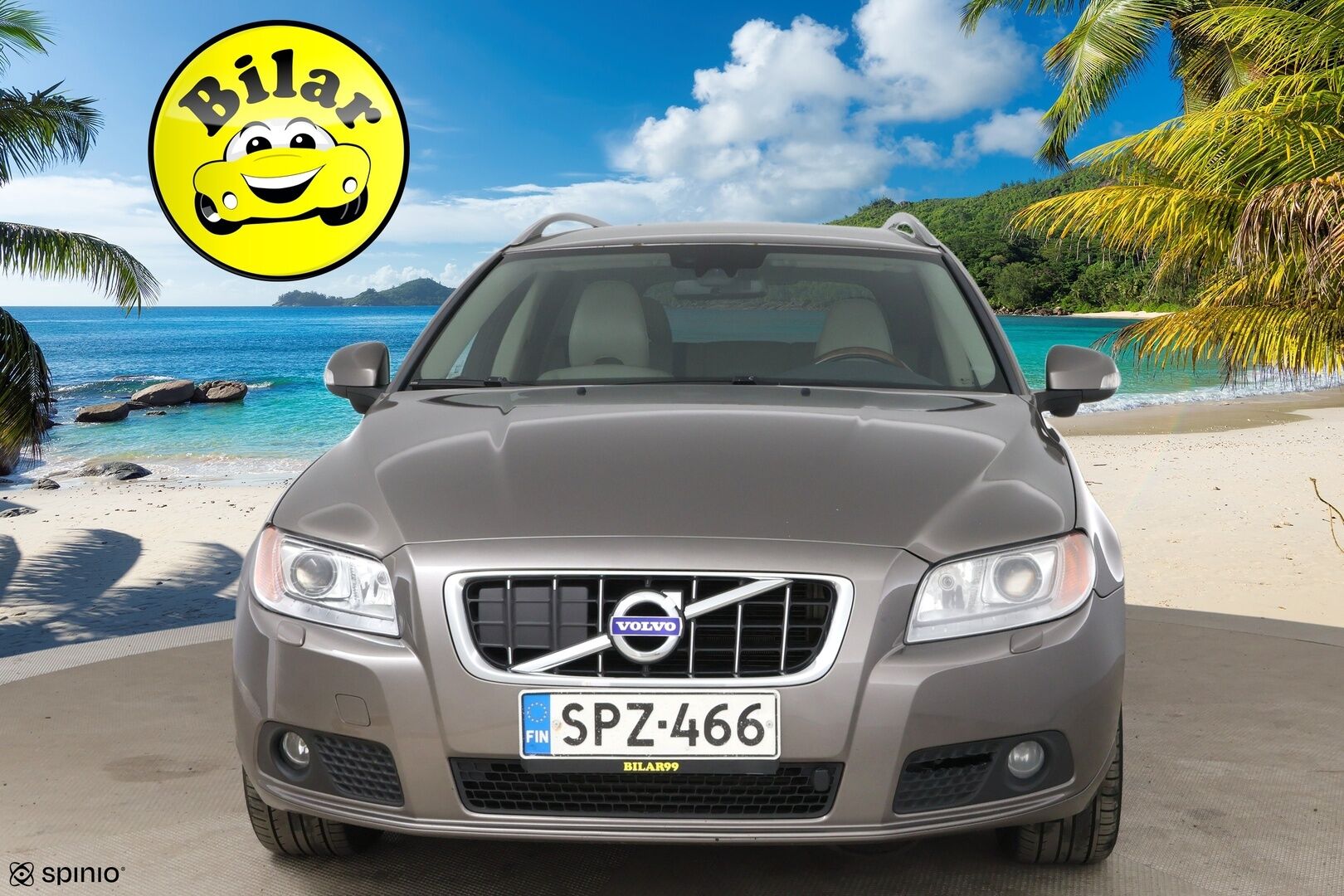 Volvo V70 2010 2,4D Summum aut - Suomi auto | ACC | Blis | Muistipenkki | Nahat | Kattavat huollot | 2x renkaat