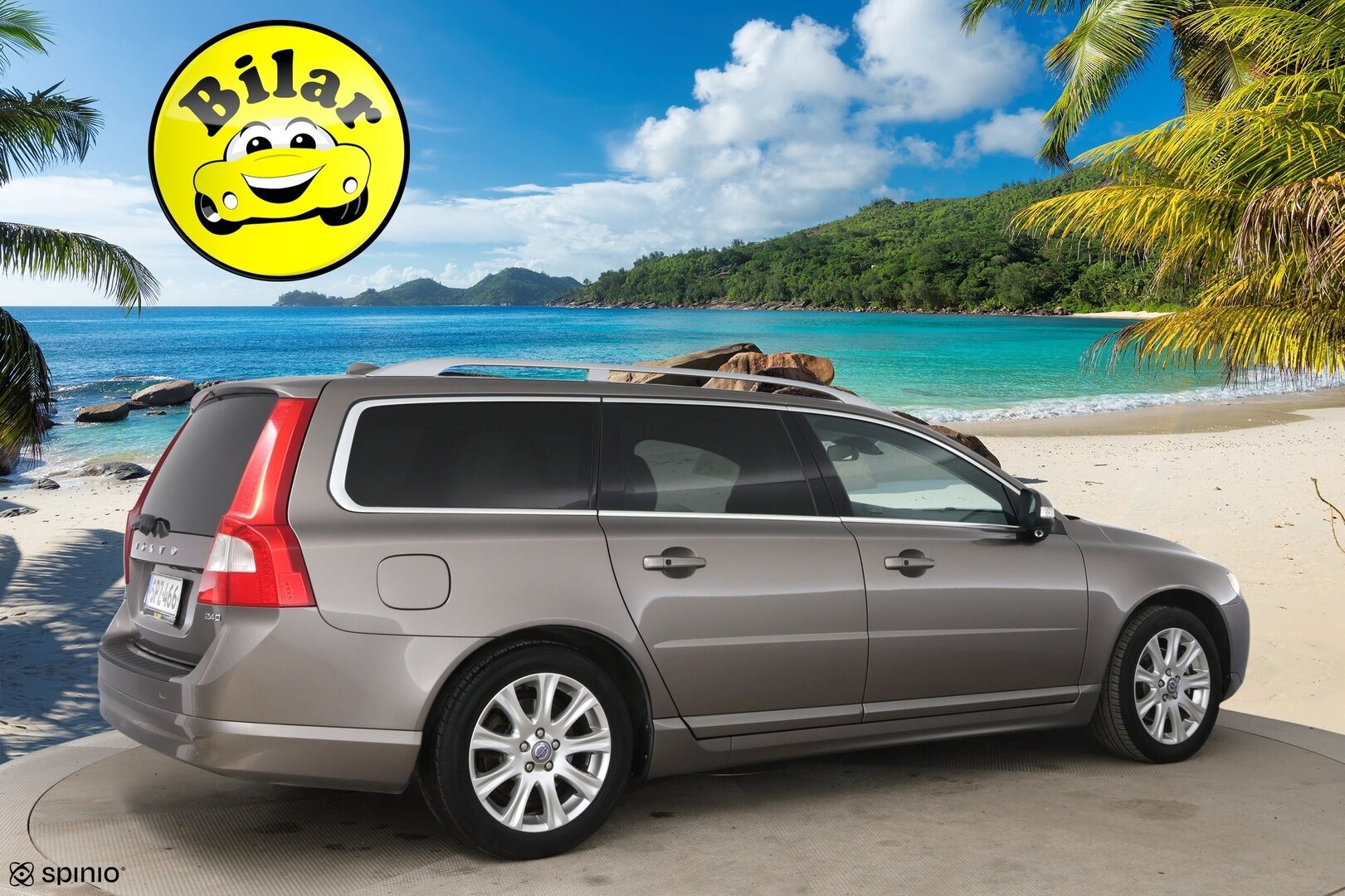 Volvo V70 2010 2,4D Summum aut - Suomi auto | ACC | Blis | Muistipenkki | Nahat | Kattavat huollot | 2x renkaat