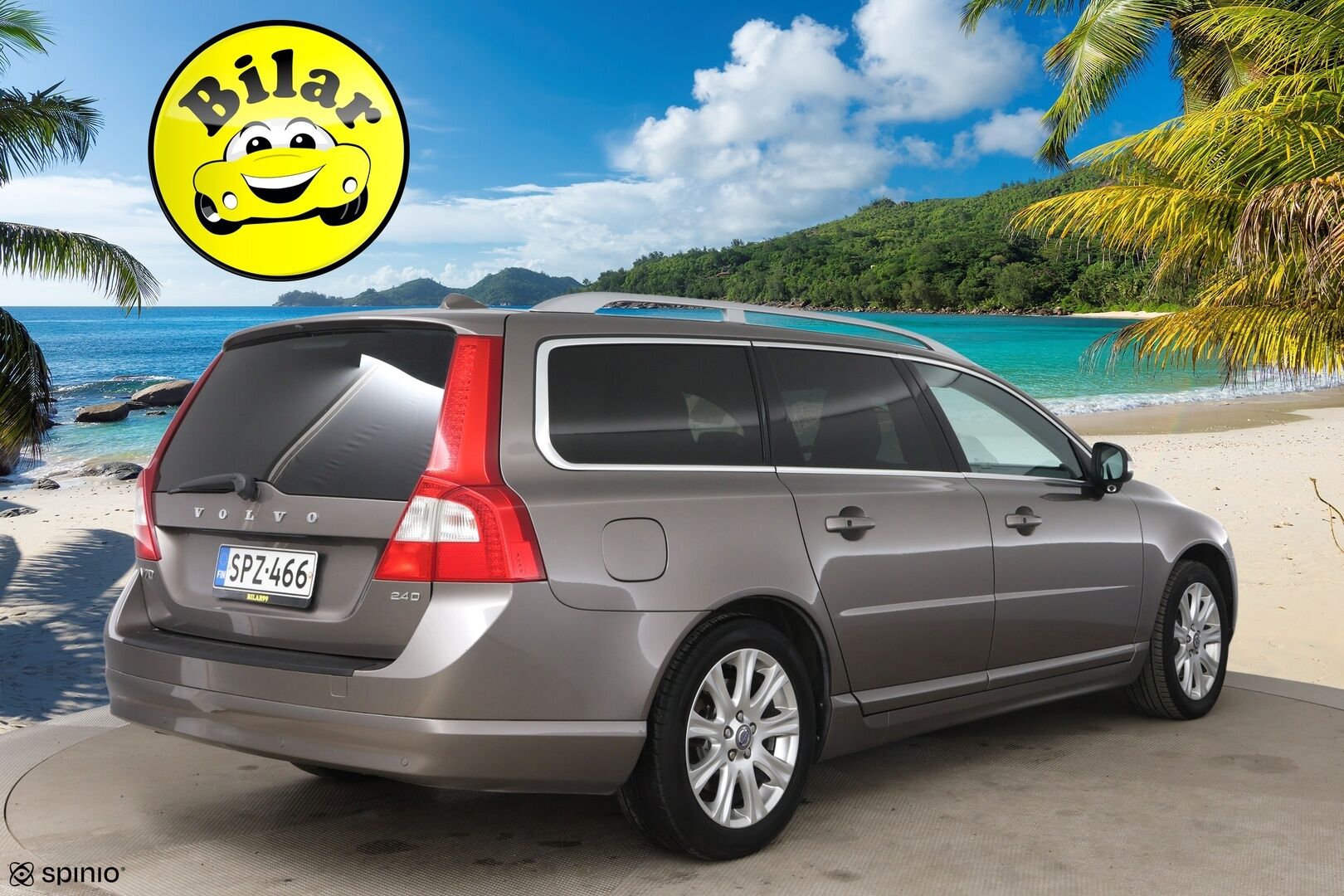 Volvo V70 2010 2,4D Summum aut - Suomi auto | ACC | Blis | Muistipenkki | Nahat | Kattavat huollot | 2x renkaat