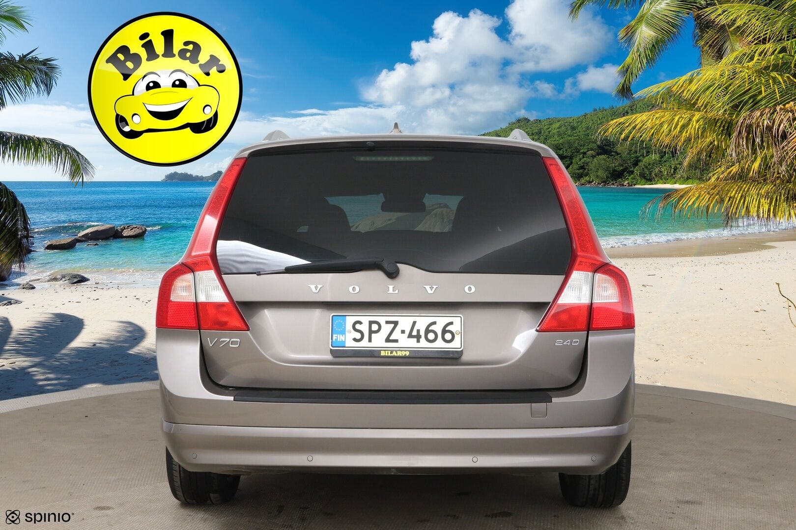 Volvo V70 2010 2,4D Summum aut - Suomi auto | ACC | Blis | Muistipenkki | Nahat | Kattavat huollot | 2x renkaat