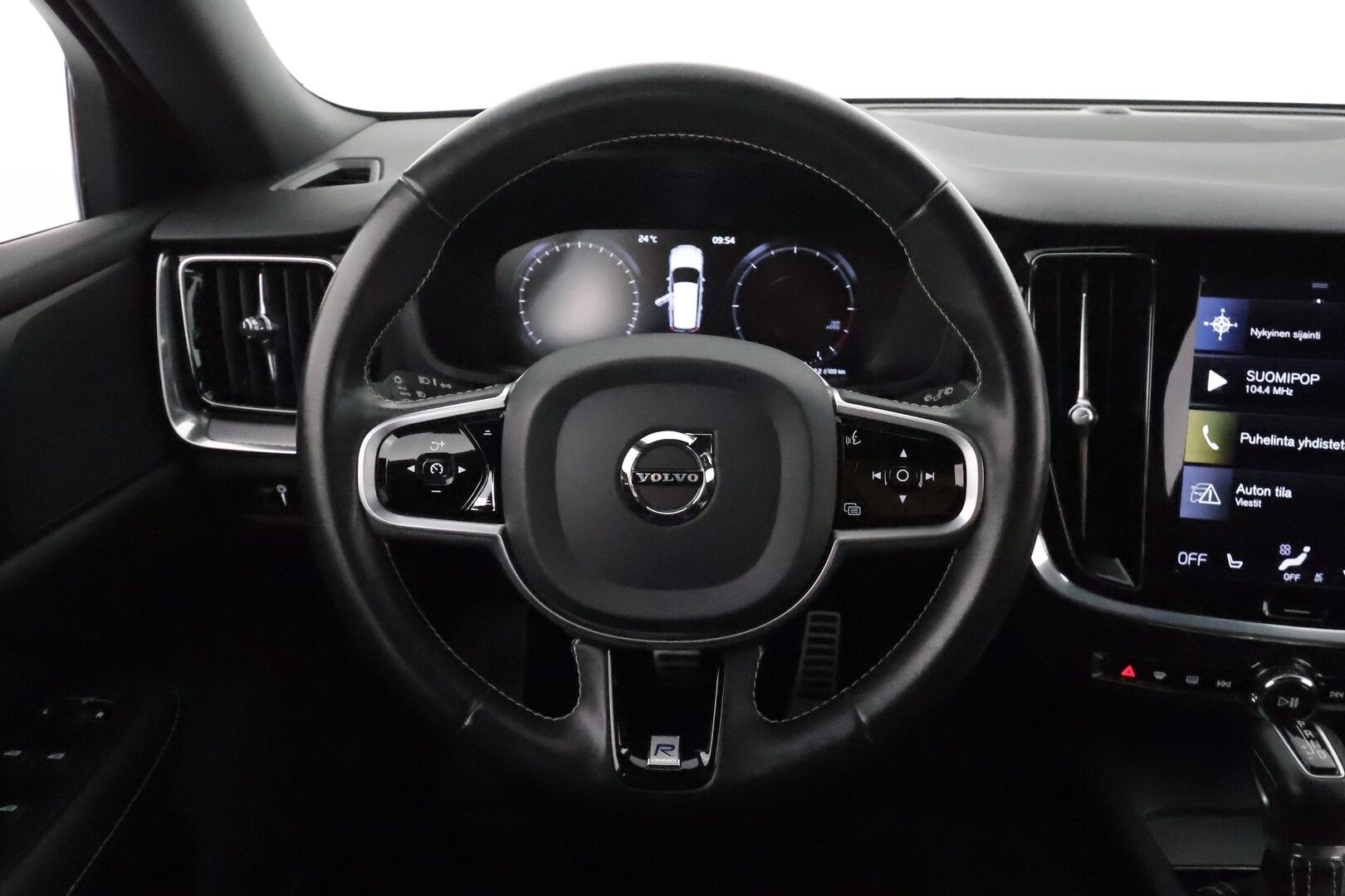 Volvo V60 2021 D3 AWD Business R-Design aut **Webasto / Koukku / Adapt.Vakkari / LED-valot / P.Kamera / Sporttipenkki Muistilla** - 3,99 % KORKOTARJOUS TÄHÄN AUTOON - 1-om Suomi-auto / Kahdet Renkaat