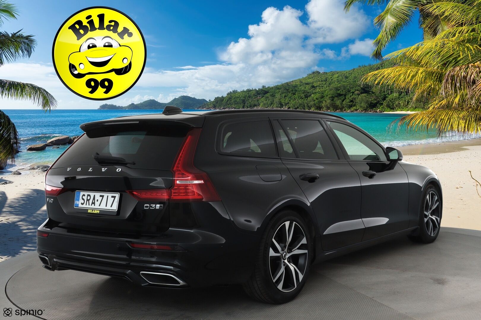 Volvo V60 2021 D3 AWD Business R-Design aut **Webasto / Koukku / Adapt.Vakkari / LED-valot / P.Kamera / Sporttipenkki Muistilla** - 3,99 % KORKOTARJOUS TÄHÄN AUTOON - 1-om Suomi-auto / Kahdet Renkaat