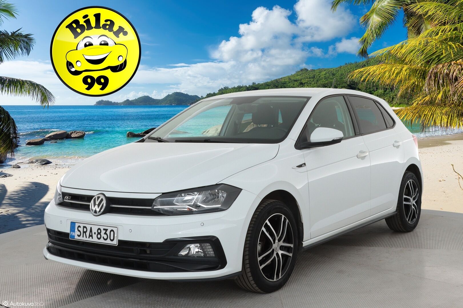 Volkswagen Polo 2020 R-Line 1,0 TSI 70 kW DSG-autom. **Adapt.Vakkari / P. tutkat / Sisätilanlämmitin / Digimittaristo / AC / 2x Renkaat**