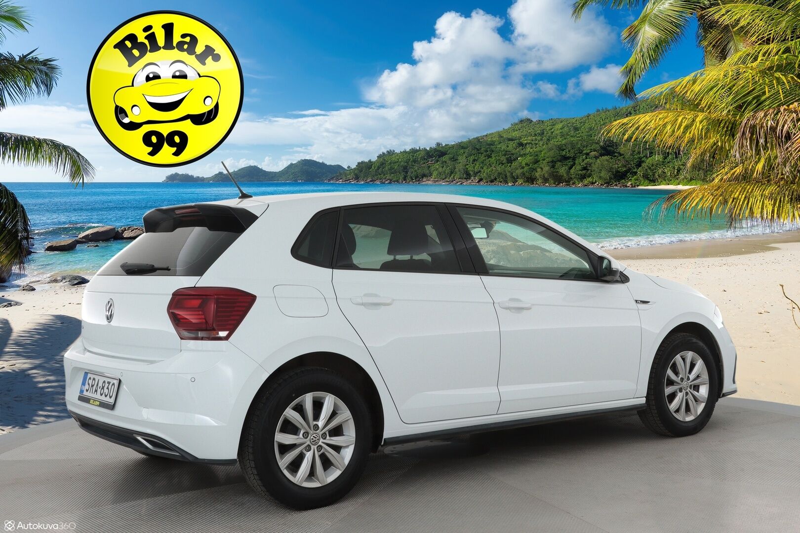 Volkswagen Polo 2020 R-Line 1,0 TSI 70 kW DSG-autom. **Adapt.Vakkari / P. tutkat / Sisätilanlämmitin / Digimittaristo / AC / 2x Renkaat**