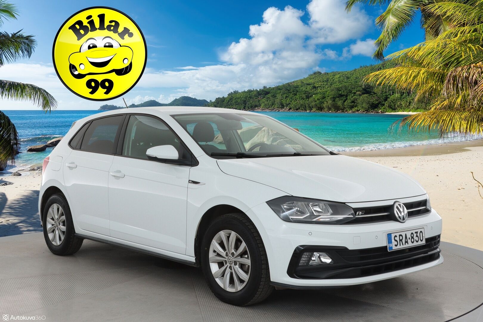Volkswagen Polo 2020 R-Line 1,0 TSI 70 kW DSG-autom. **Adapt.Vakkari / P. tutkat / Sisätilanlämmitin / Digimittaristo / AC / 2x Renkaat**