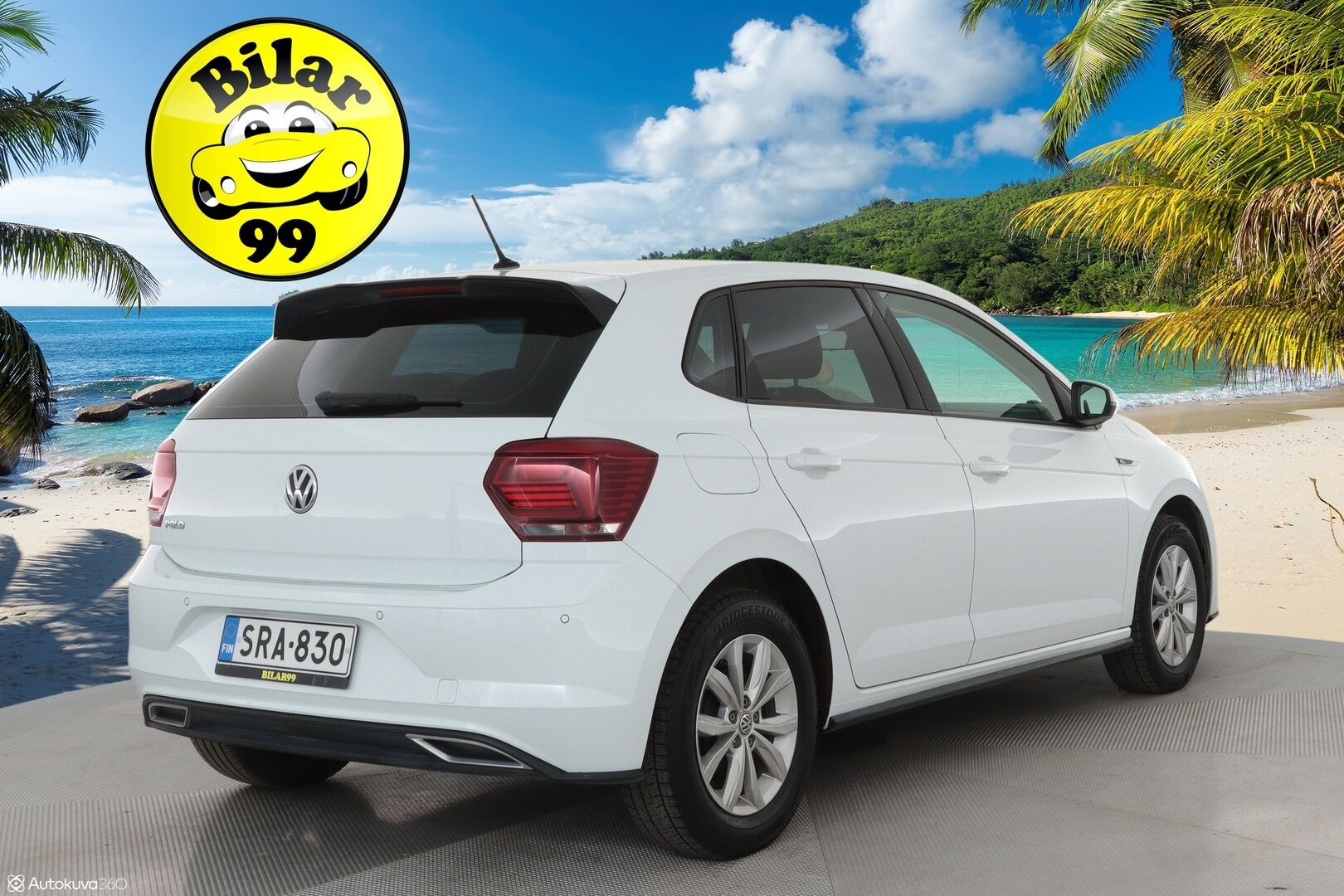 Volkswagen Polo 2020 R-Line 1,0 TSI 70 kW DSG-autom. **Adapt.Vakkari / P. tutkat / Sisätilanlämmitin / Digimittaristo / AC / 2x Renkaat**