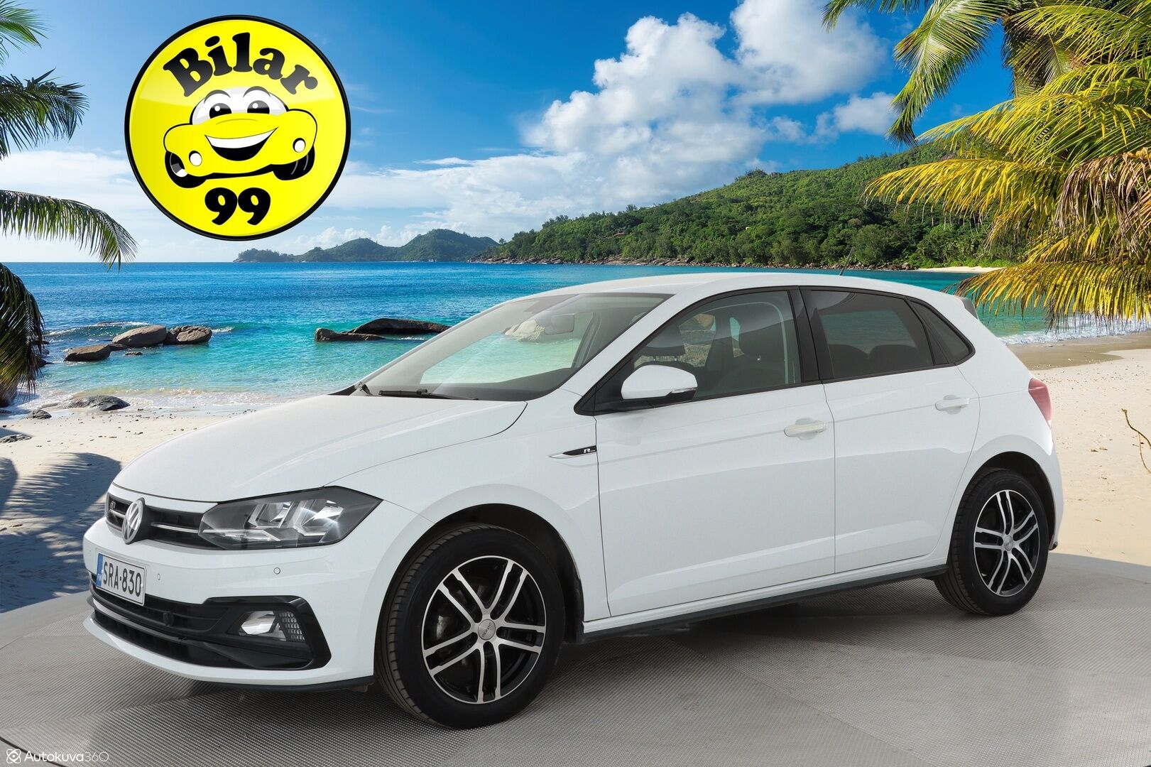 Volkswagen Polo 2020 R-Line 1,0 TSI 70 kW DSG-autom. **Adapt.Vakkari / P. tutkat / Sisätilanlämmitin / Digimittaristo / AC / 2x Renkaat**