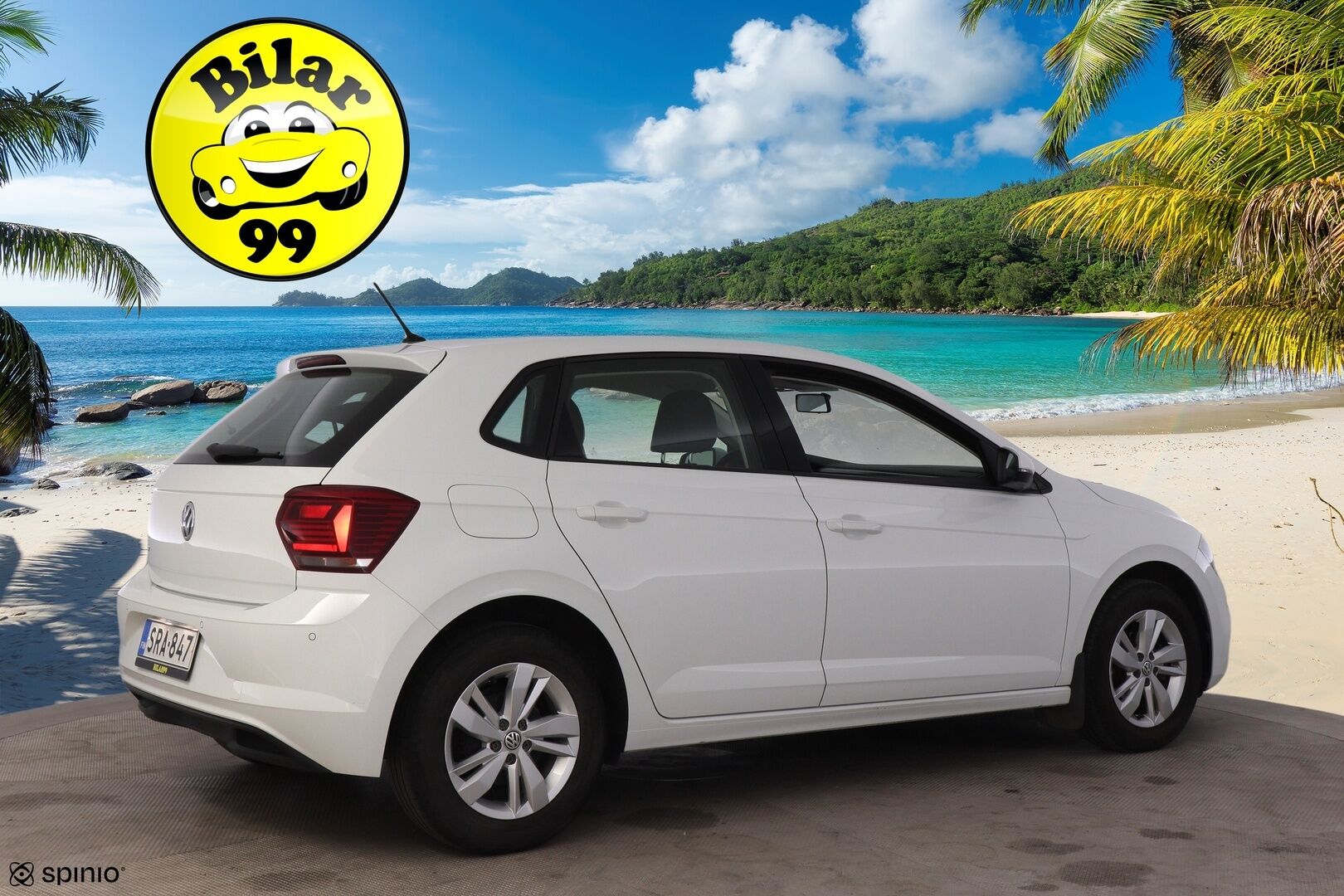 Volkswagen Polo 2020 Style 1,0 TSI 70 kW DSG **ACC / Lohko / Tutkat / Suomi-auto**