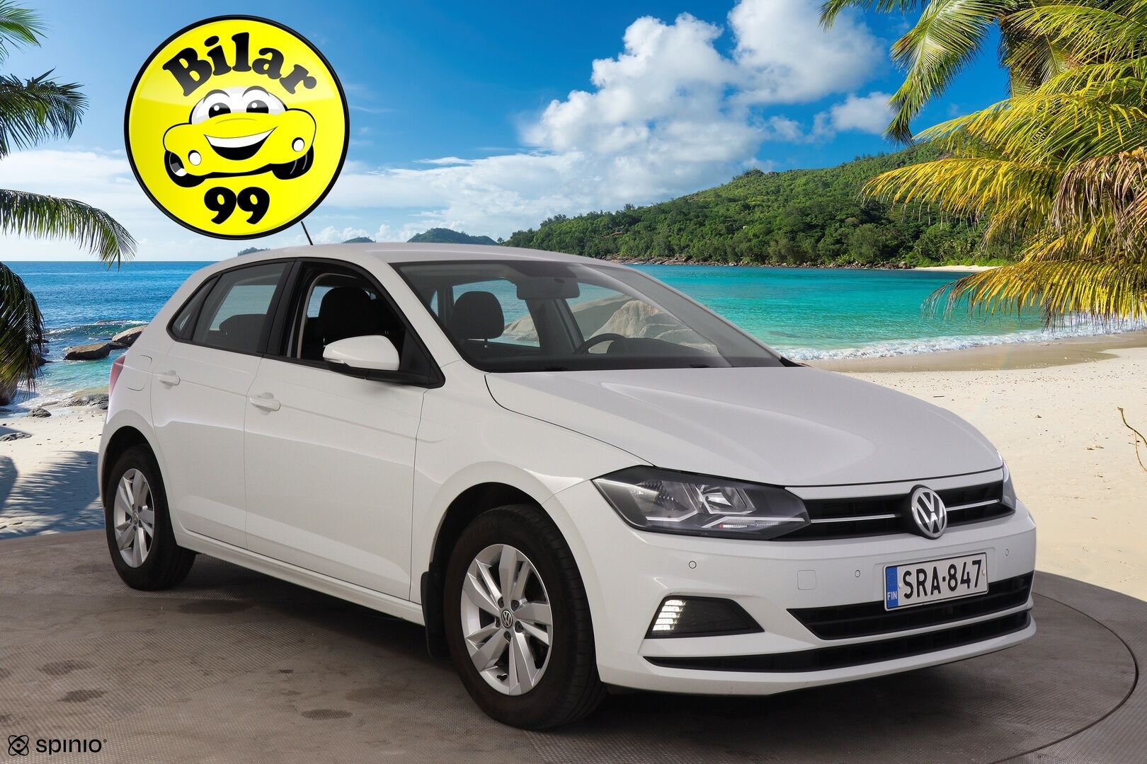 Volkswagen Polo 2020 Style 1,0 TSI 70 kW DSG **ACC / Lohko / Tutkat / Suomi-auto**