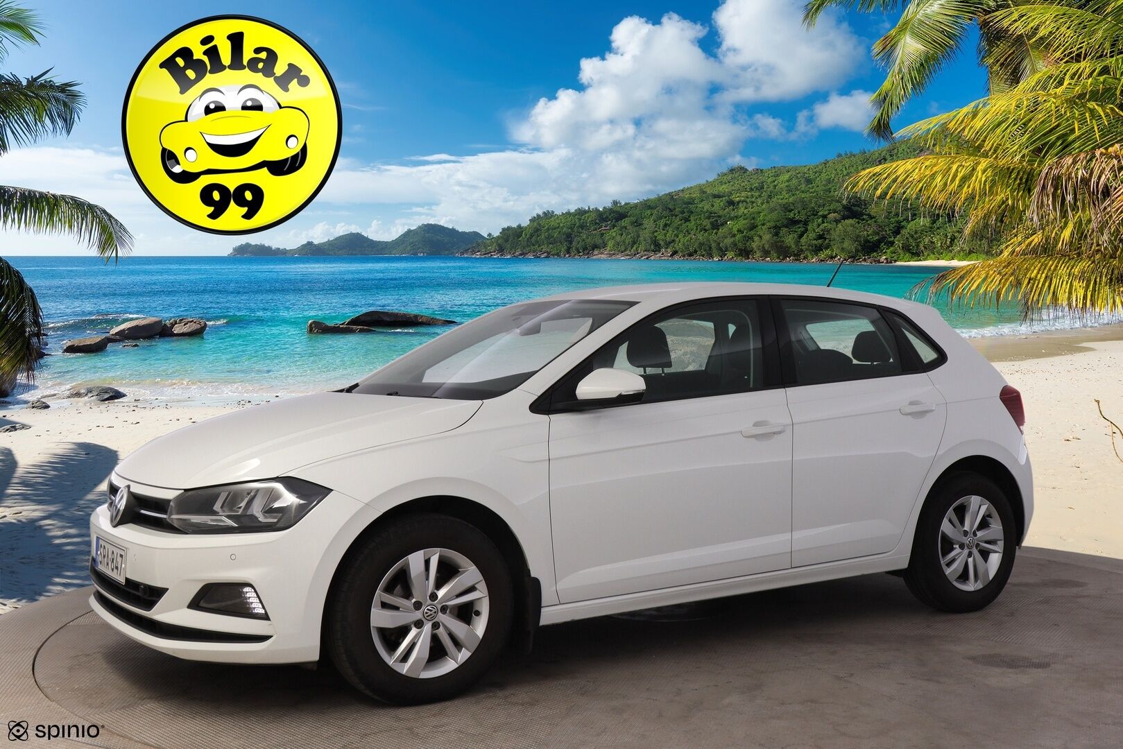 Volkswagen Polo 2020 Style 1,0 TSI 70 kW DSG **ACC / Lohko / Tutkat / Suomi-auto**