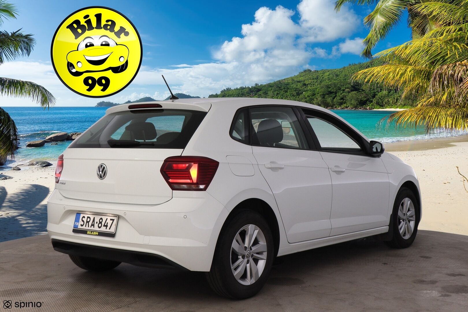 Volkswagen Polo 2020 Style 1,0 TSI 70 kW DSG **ACC / Lohko / Tutkat / Suomi-auto**