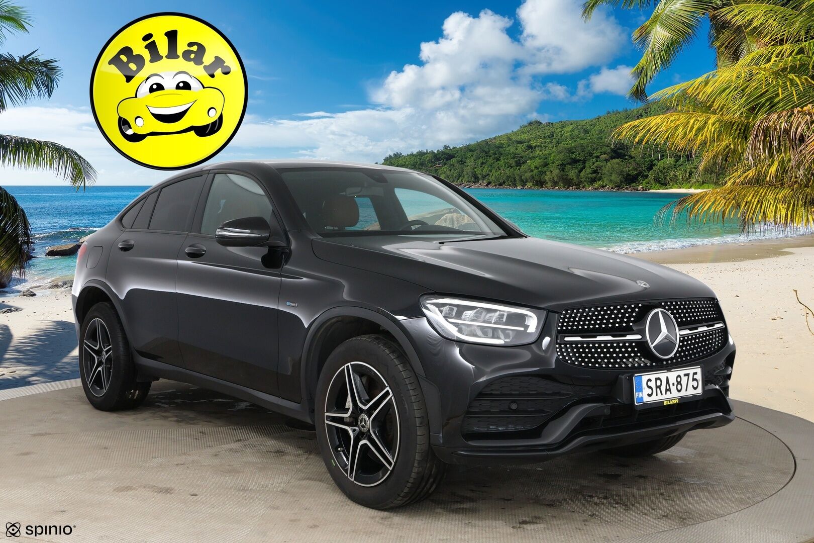 Mercedes-Benz GLC 2020 300 e 4MATIC A Business AMG Coupé EQ Power - Adapt.vak | P-kamera | LED high. performance | Nahkasisusta | AMG sisä- ja ulkopaketti |