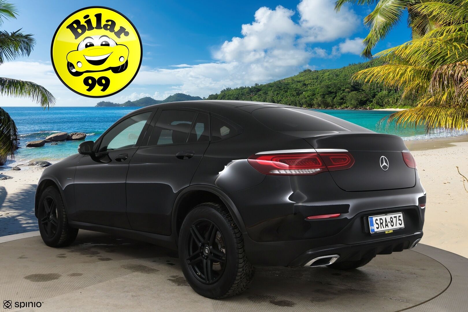 Mercedes-Benz GLC 2020 300 e 4MATIC A Business AMG Coupé EQ Power * Distronic Pro / Nahkasisusta / P-kamera / LED * - AMG Sisä- ja ulkopaketilla! / Apple & Android / 2x Vanteet 