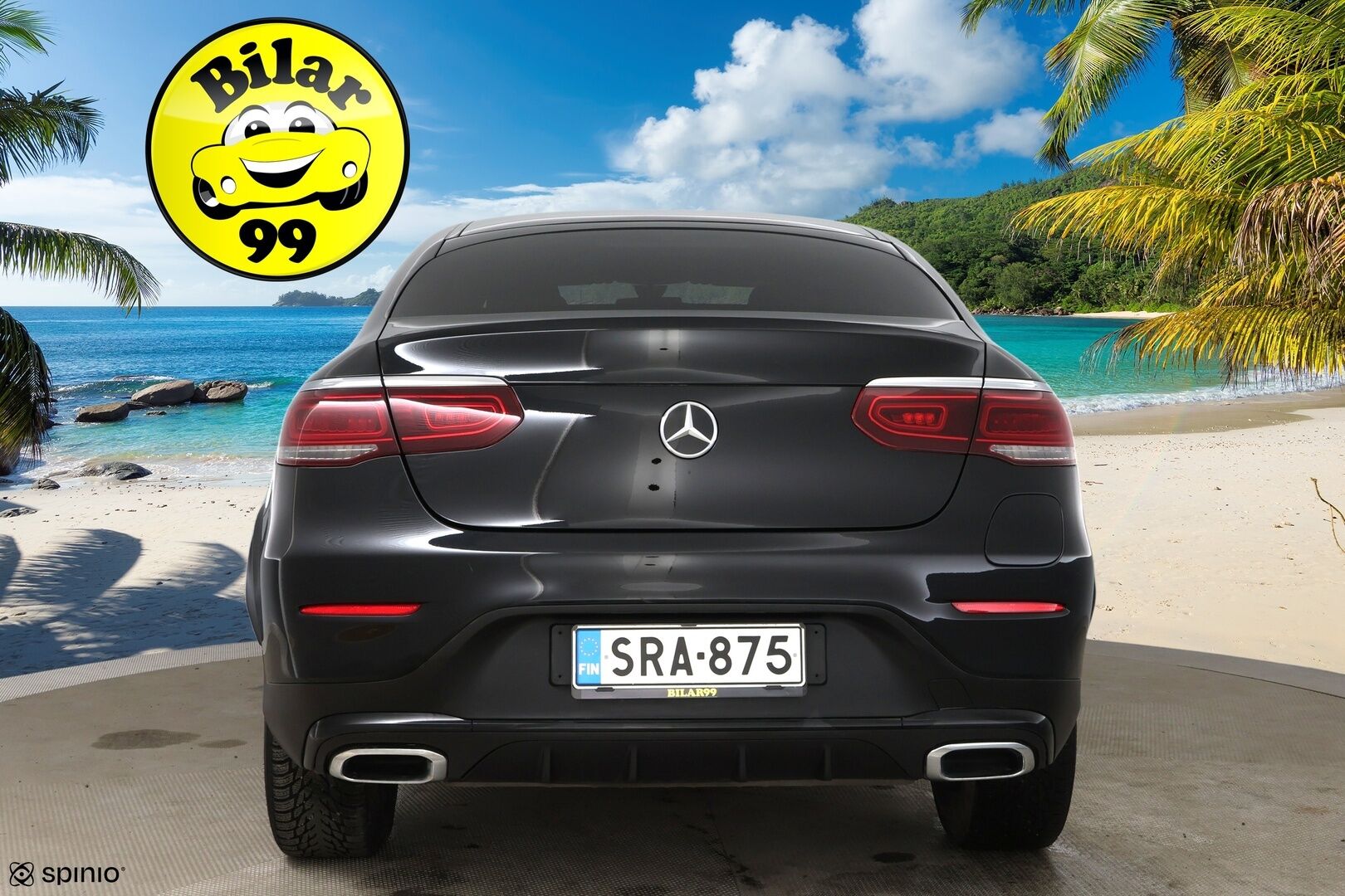 Mercedes-Benz GLC 2020 300 e 4MATIC A Business AMG Coupé EQ Power * Distronic Pro / Nahkasisusta / P-kamera / LED * - AMG Sisä- ja ulkopaketilla! / Apple & Android / 2x Vanteet 