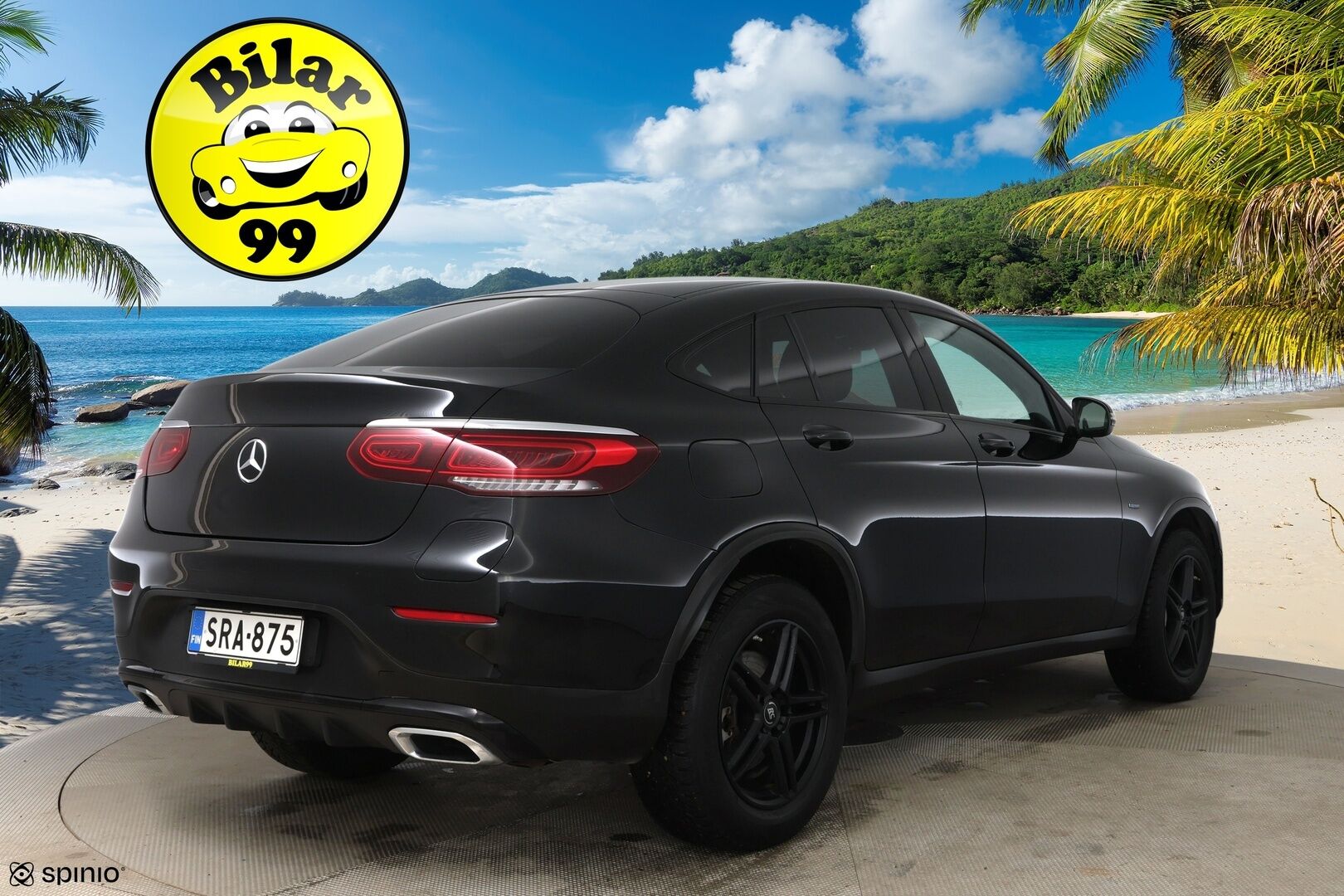 Mercedes-Benz GLC 2020 300 e 4MATIC A Business AMG Coupé EQ Power * Distronic Pro / Nahkasisusta / P-kamera / LED * - AMG Sisä- ja ulkopaketilla! / Apple & Android / 2x Vanteet 