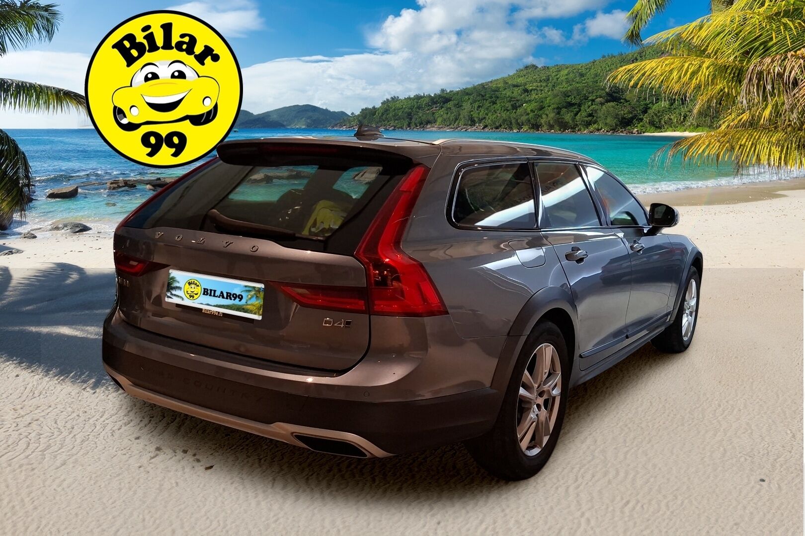 Volvo V90 Cross Country 2017 D4 AWD Business aut * Nahkapenkit / VOC / Blis / Adapt. vakkari / Koukku / Navi / Led * - Tilava perheauto / Taloudellinen / Mukavasti varusteltu / Jakopää 268tkm