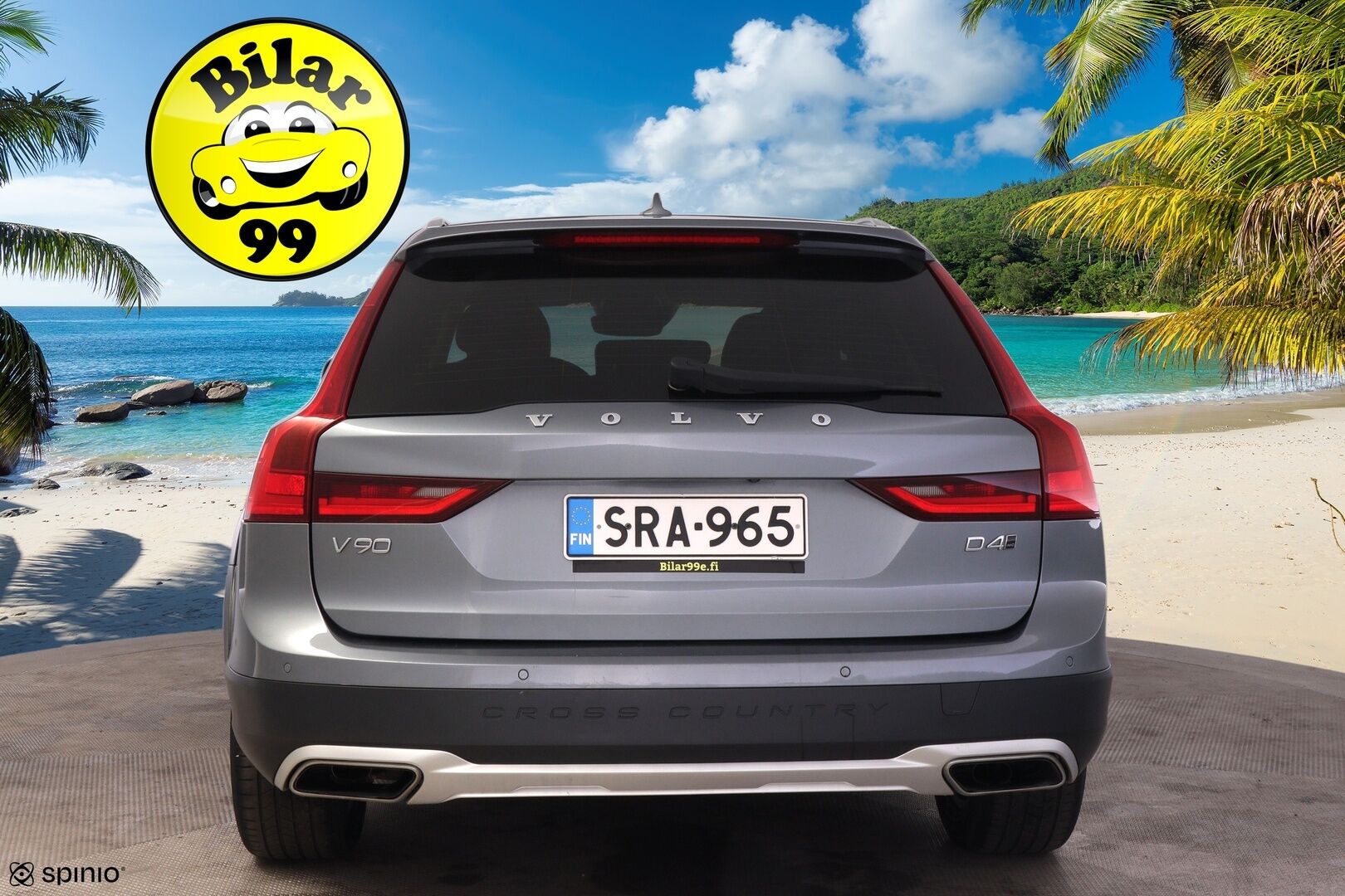 Volvo V90 Cross Country 2018 D4 AWD Business aut * Nahkapenkit / VOC / Blis / Adapt. vakkari / Koukku / Navi / Led * - Tilava perheauto / Taloudellinen / Mukavasti varusteltu / Jakopää 268tkm - Osta nyt, maksa vasta ensi vuonna