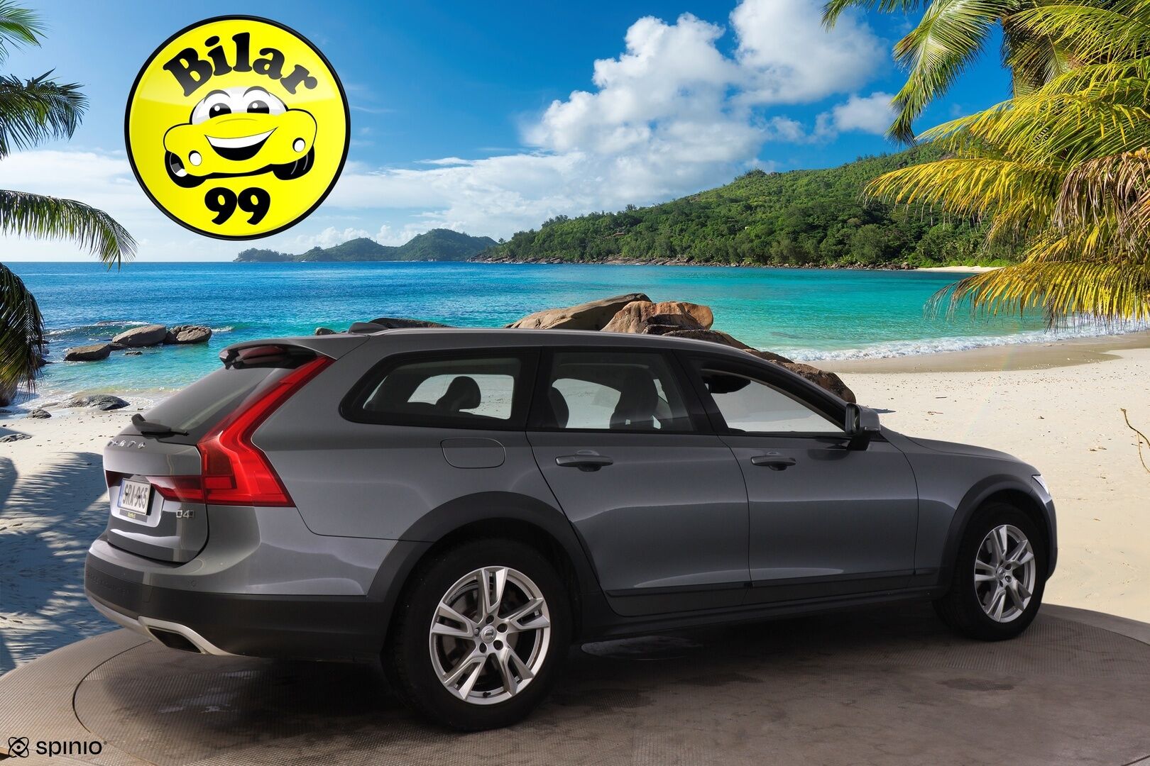 Volvo V90 Cross Country 2017 D4 AWD Business aut * Nahkapenkit / VOC / Blis / Adapt. vakkari / Koukku / Navi / Led * - Tilava perheauto / Taloudellinen / Mukavasti varusteltu / Jakopää 268tkm