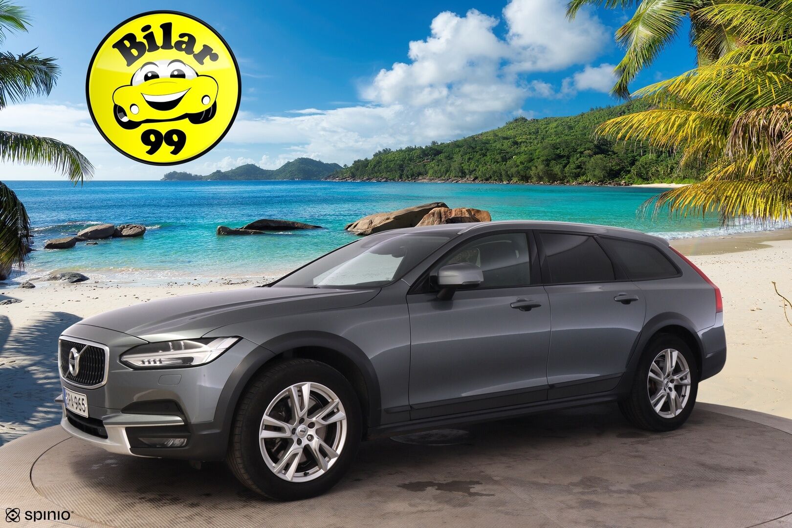 Volvo V90 Cross Country 2018 D4 AWD Business aut * Nahkapenkit / VOC / Blis / Adapt. vakkari / Koukku / Navi / Led * - Tilava perheauto / Taloudellinen / Mukavasti varusteltu / Jakopää 268tkm - Osta nyt, maksa vasta ensi vuonna