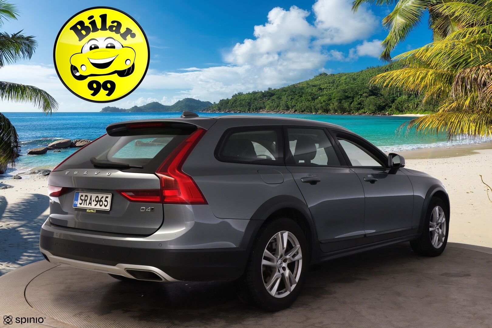 Volvo V90 Cross Country 2017 D4 AWD Business aut * Nahkapenkit / VOC / Blis / Adapt. vakkari / Koukku / Navi / Led * - Tilava perheauto / Taloudellinen / Mukavasti varusteltu / Jakopää 268tkm