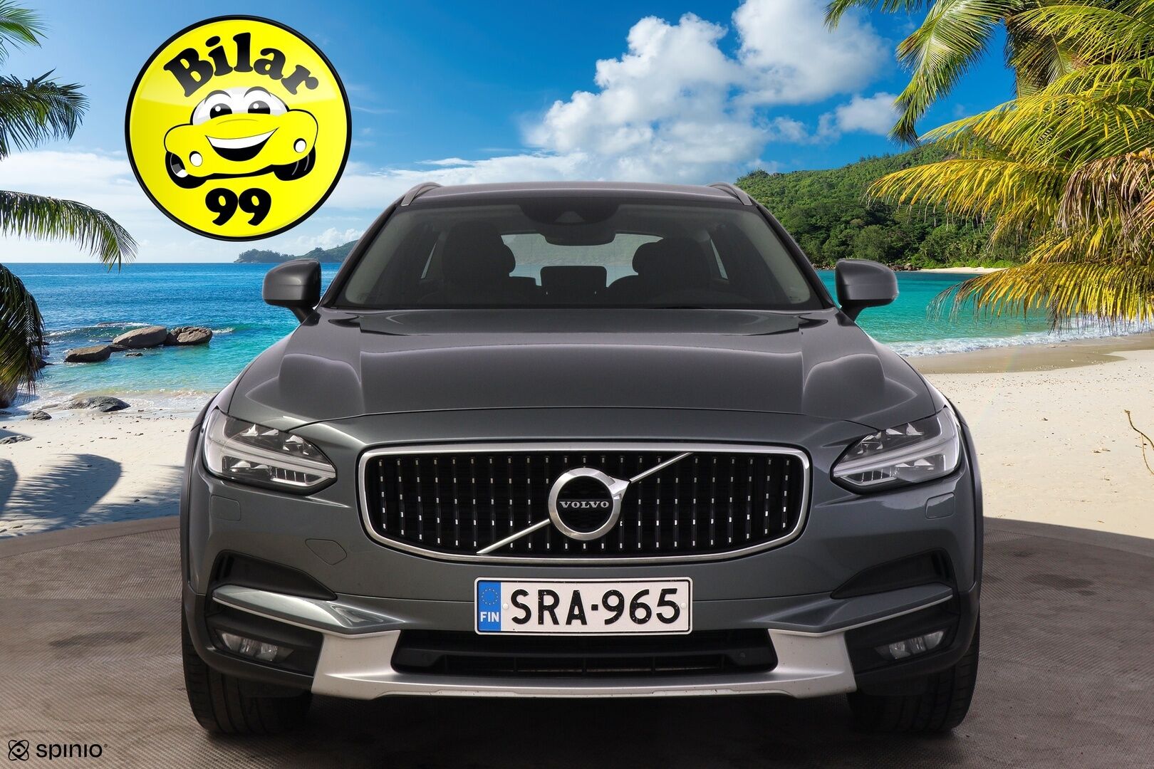 Volvo V90 Cross Country 2017 D4 AWD Business aut * Nahkapenkit / VOC / Blis / Adapt. vakkari / Koukku / Navi / Led * - Tilava perheauto / Taloudellinen / Mukavasti varusteltu / Jakopää 268tkm