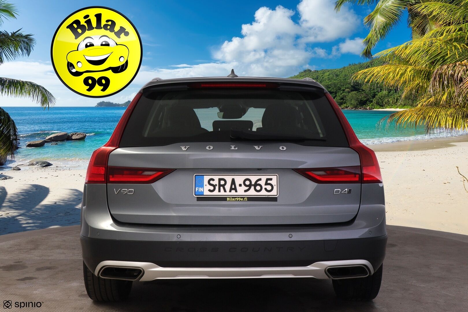 Volvo V90 Cross Country 2017 D4 AWD Business aut * Nahkapenkit / VOC / Blis / Adapt. vakkari / Koukku / Navi / Led * - Tilava perheauto / Taloudellinen / Mukavasti varusteltu / Jakopää 268tkm