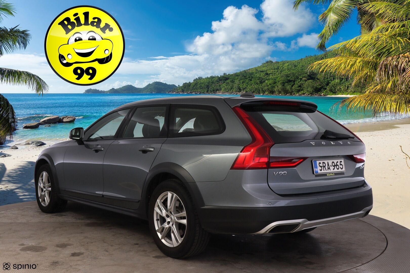 Volvo V90 Cross Country 2017 D4 AWD Business aut * Nahkapenkit / VOC / Blis / Adapt. vakkari / Koukku / Navi / Led * - Tilava perheauto / Taloudellinen / Mukavasti varusteltu / Jakopää 268tkm