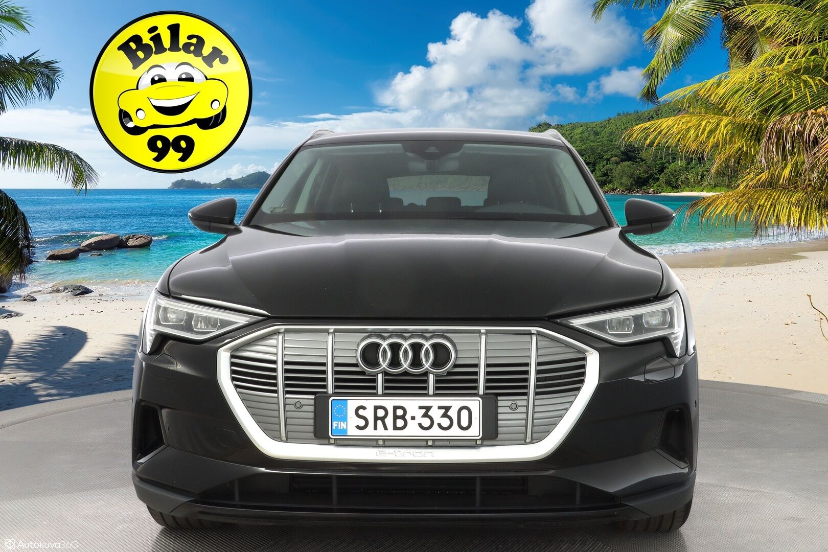 AUDI E-TRON 2020 55 Quattro *B&O / Navi / Koukku / Kamera / Sporttipenkit* - 3,99 % KORKOTARJOUS TÄHÄN AUTOON - Merkkihuoltohistoria / Viimeisin huolto 88tkm / Kahdet renkaat alumiinivanteilla