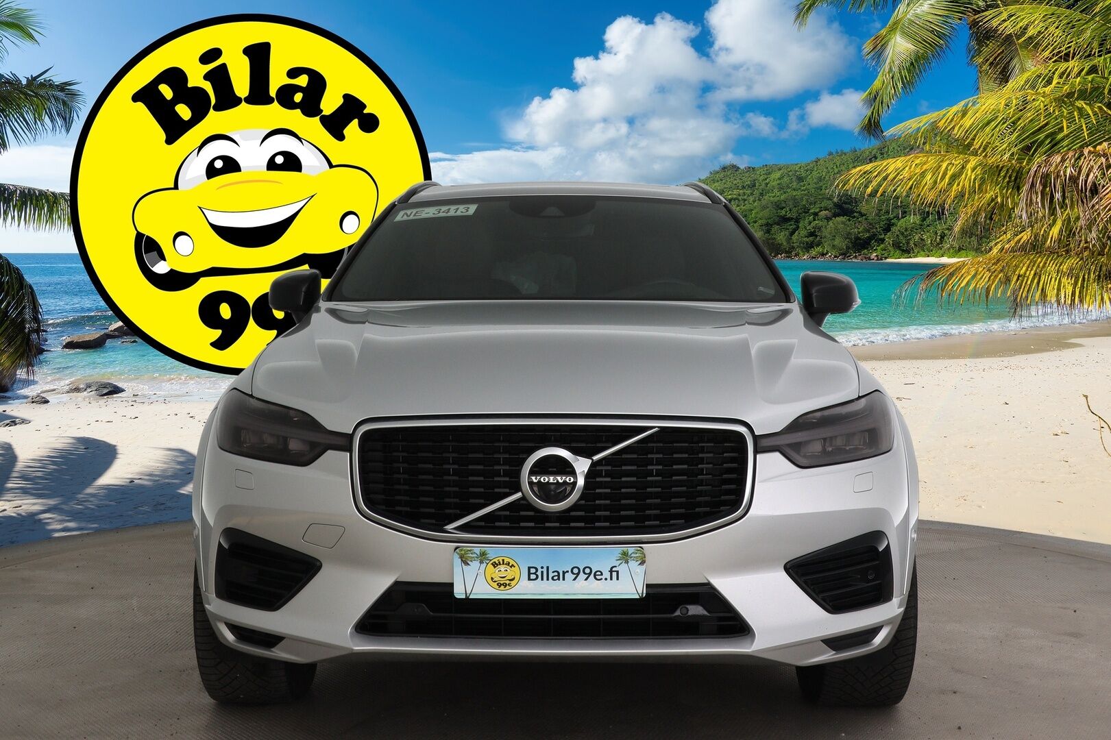 Volvo XC60 2020 T8 Recharge AWD R-Design Aut. *ACC / Webasto / Bower&Wilkins / Hierovat & Ilmastoidut Penkit / HUD / Panorama / Koukku * - Akku kuntotarkastettu / 2x Volvon vanteet / Juuri huollettu - HULLUT AVAJAISHULINAT KORKOTARJOUS 3,29 %