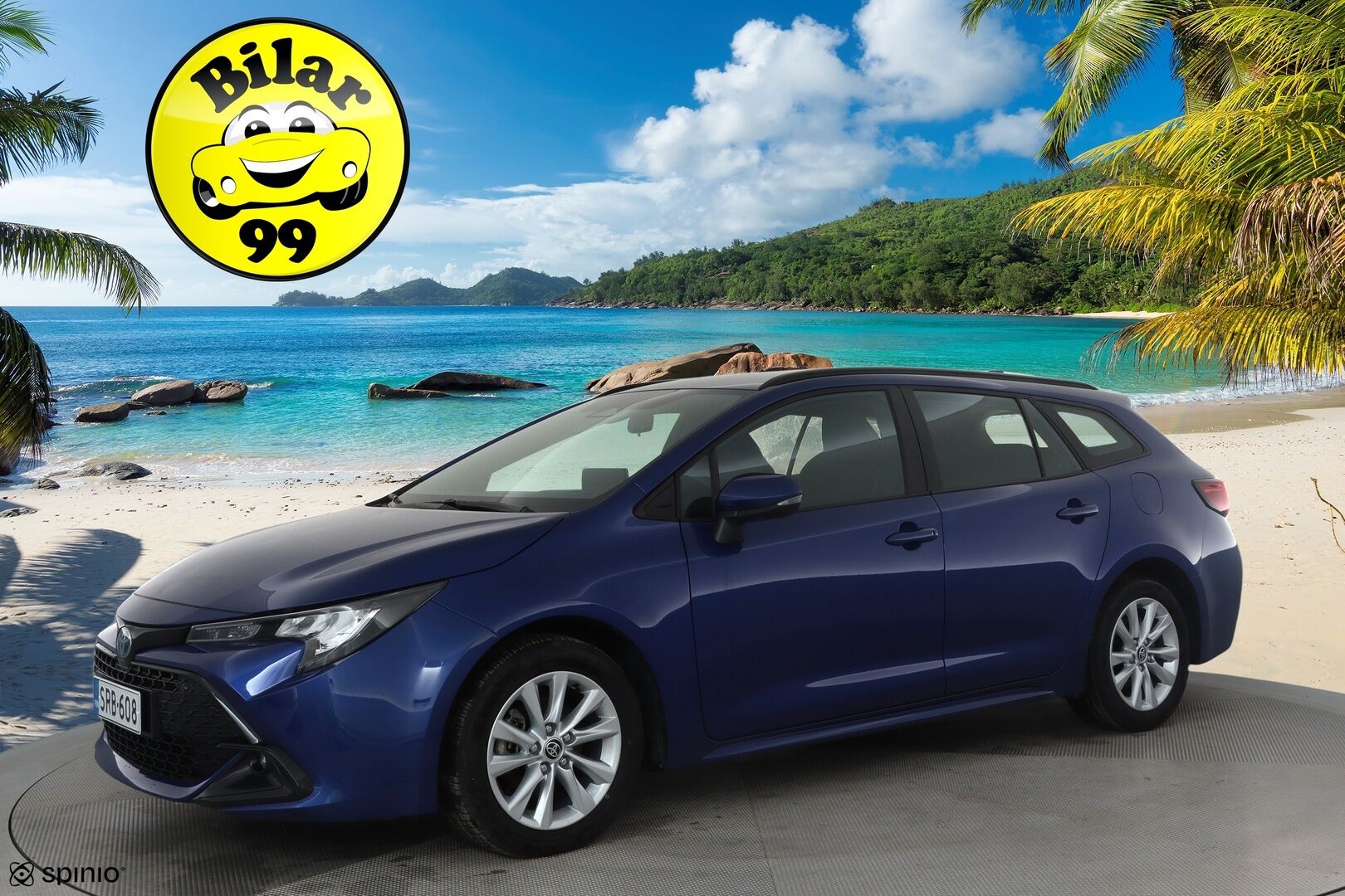 Toyota Corolla 2024 Touring Sports 1,8 Hybrid Active * ACC / P.kamera / LED / Navi / Facelift / Digimittaristo * - Suomi-auto / Kahdet renkaat aluvanteilla / Merkkihuollettu