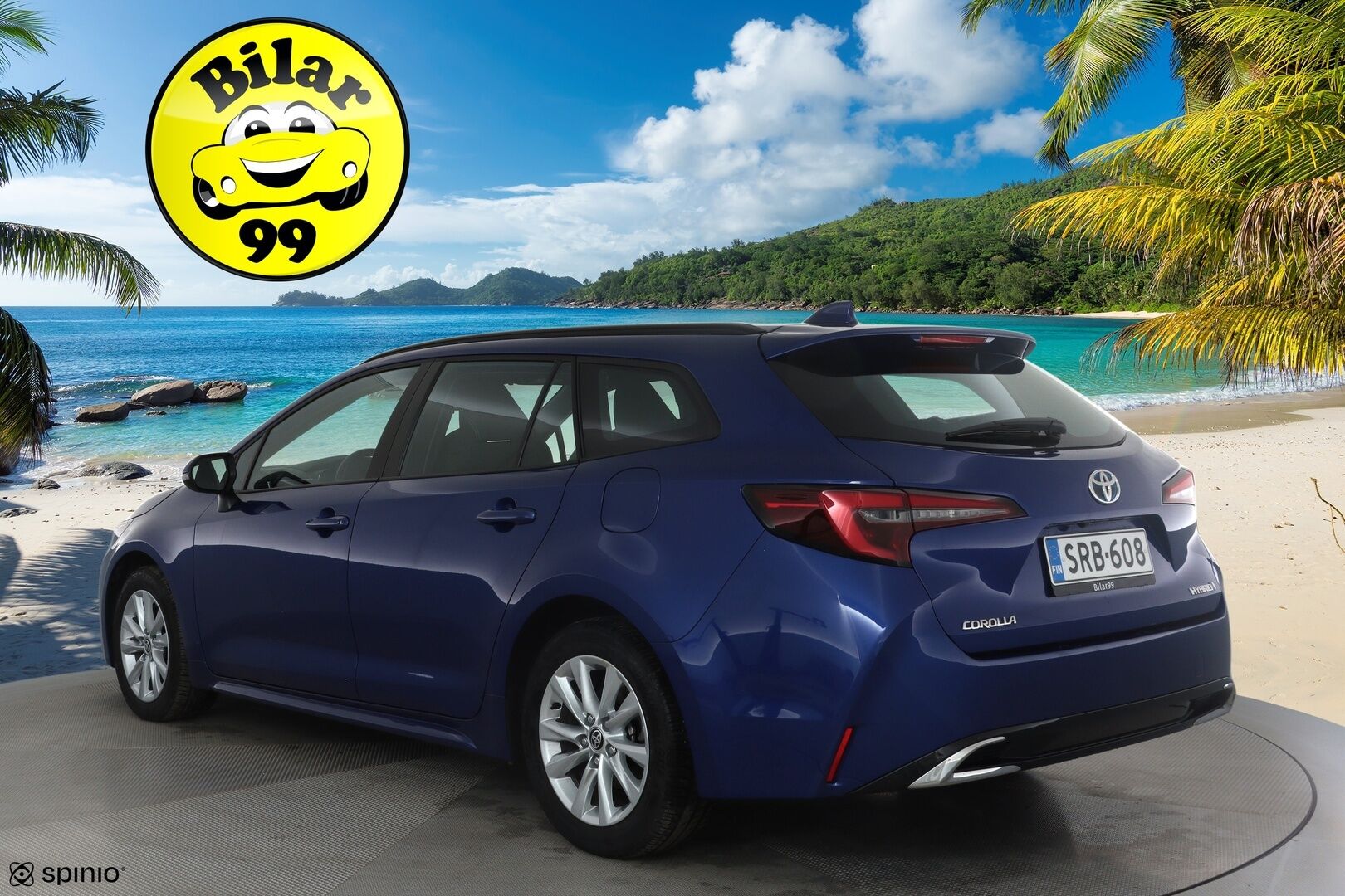 Toyota Corolla 2024 Touring Sports 1,8 Hybrid Active * ACC / P.kamera / LED / Navi / Facelift / Digimittaristo * - Suomi-auto / Kahdet renkaat aluvanteilla / Merkkihuollettu
