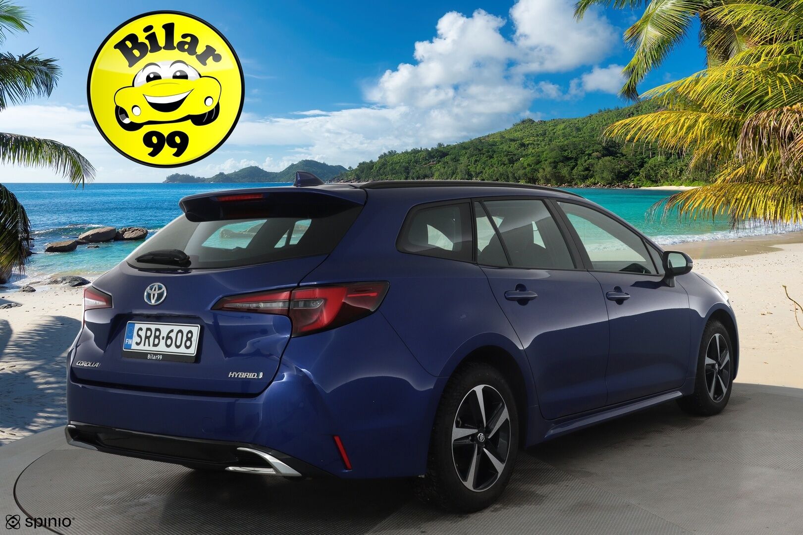 Toyota Corolla 2024 Touring Sports 1,8 Hybrid Active * ACC / P.kamera / LED / Navi / Facelift / Digimittaristo * - Suomi-auto / Kahdet renkaat aluvanteilla / Merkkihuollettu