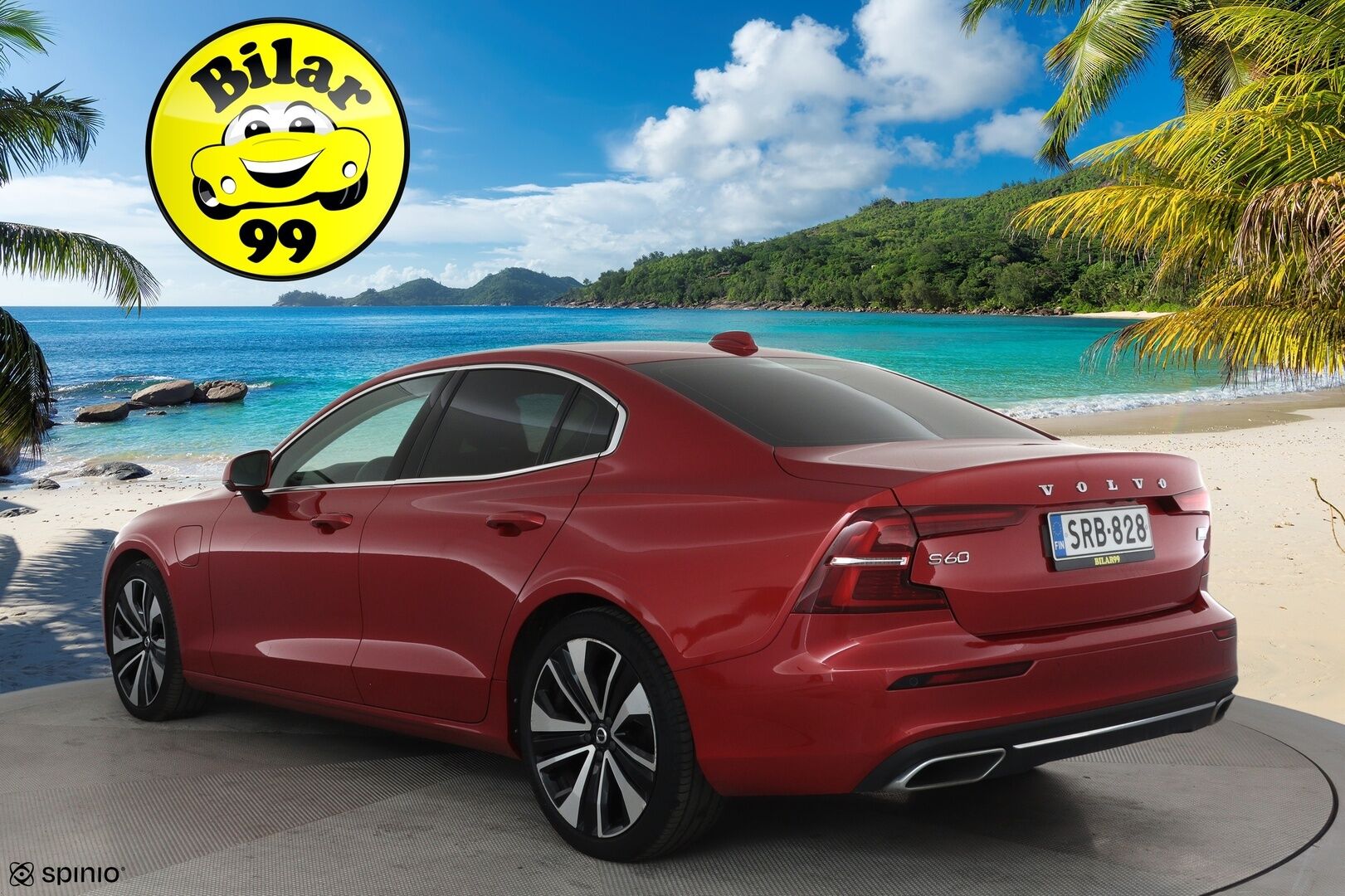 Volvo S60 2021 T8 TwE AWD Business Inscription aut **Adapt.vakkari / Lasikatto / B&W / 360° / Muistipenkit / HUD / Full LED** - 3,99 % KORKOTARJOUS TÄHÄN AUTOON - Hierovat muistipenkit ilmastoinnilla / Merkkihuollettu / Penkinlämmittimet takana / Ratinlämmitin / KeylessGo / Mustat nahat / Supervarusteet!