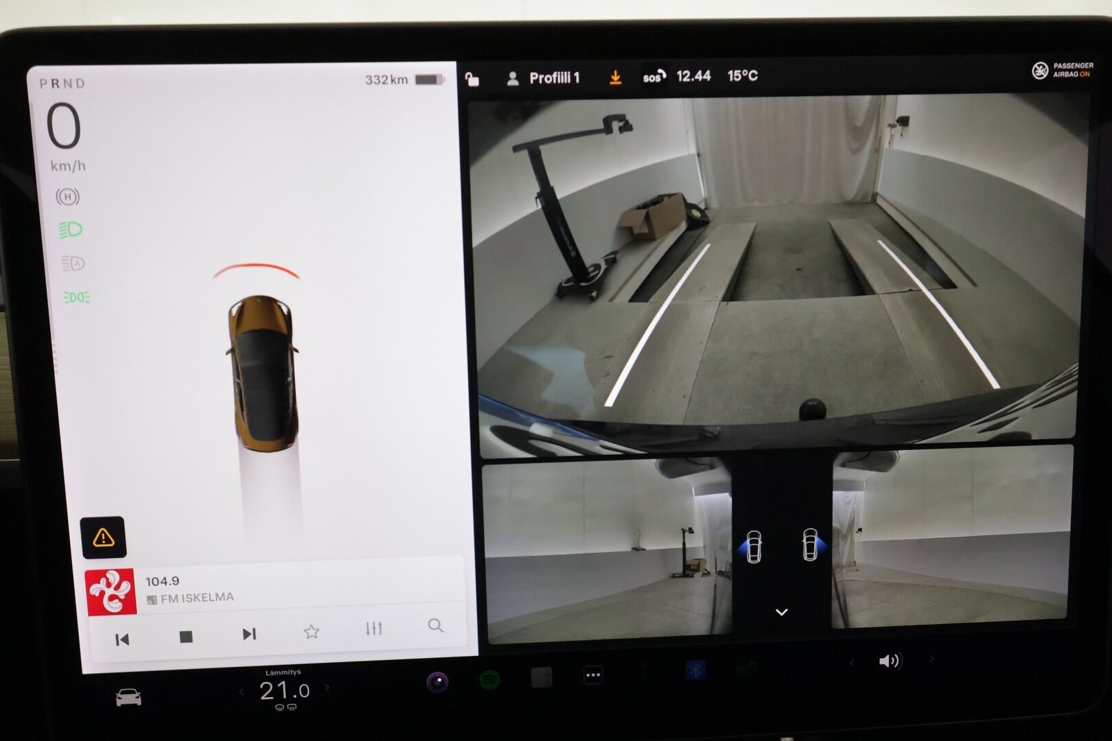 Tesla Model 3 2019 Long Range Dual motor AWD *Koukku / Lasikatto / ACC / LED / P.kamera / Muistipenkki / Navi / Premium Audio* - Akku kuntotarkastettu / 2x Latauskaapelit / Kahdet Renkaat