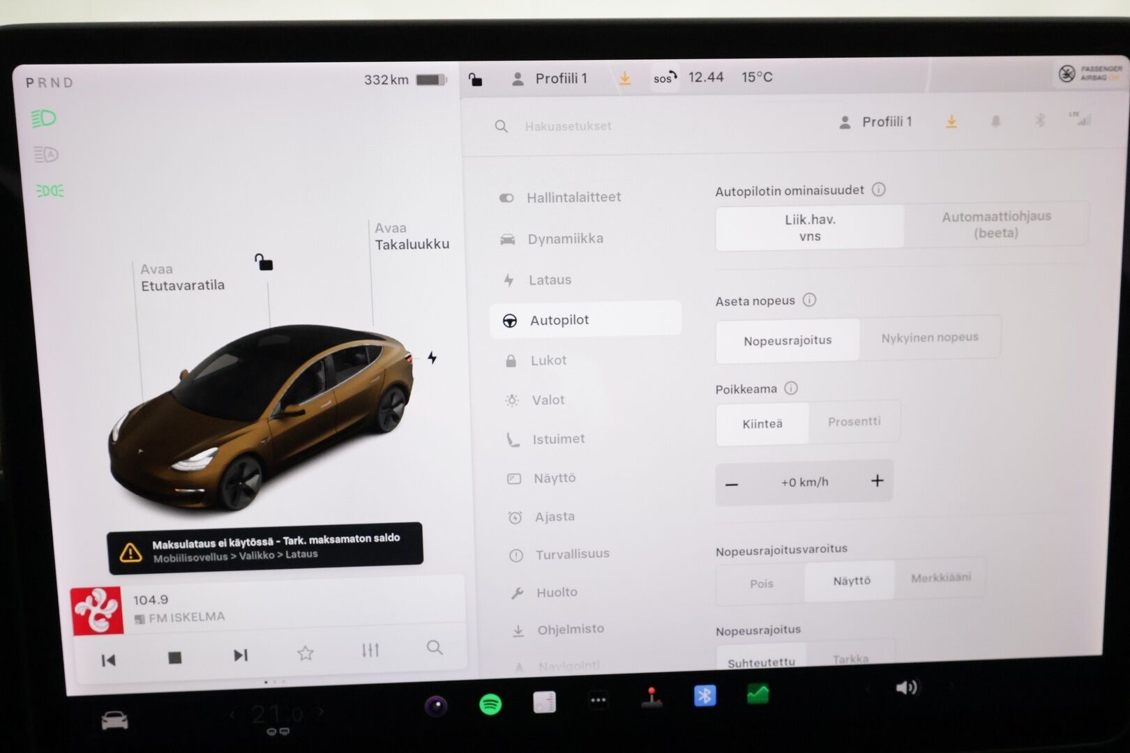 Tesla Model 3 2019 Long Range Dual motor AWD *Koukku / Lasikatto / ACC / LED / P.kamera / Muistipenkki / Navi / Premium Audio* - Akku kuntotarkastettu / 2x Latauskaapelit / Kahdet Renkaat