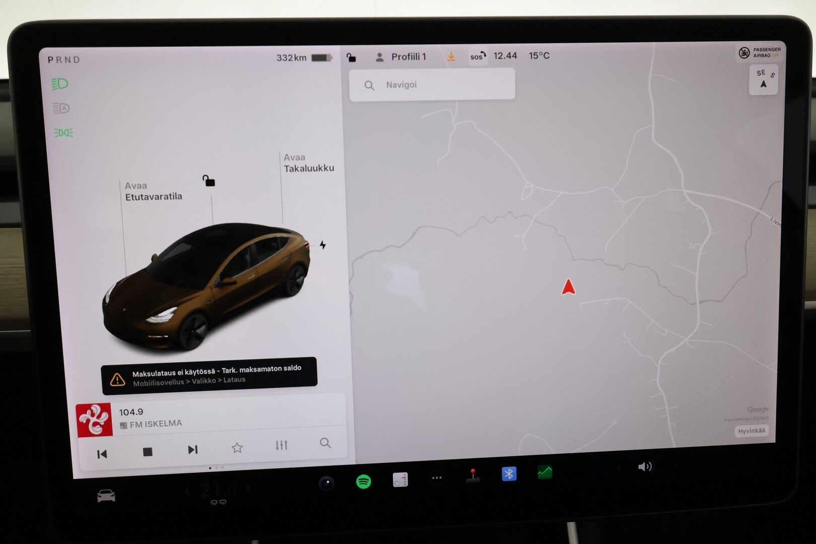 Tesla Model 3 2019 Long Range Dual motor AWD *Koukku / Lasikatto / ACC / LED / P.kamera / Muistipenkki / Navi / Premium Audio* - Akku kuntotarkastettu / 2x Latauskaapelit / Kahdet Renkaat