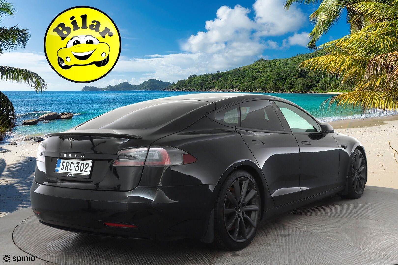 Tesla Model S 2019 Long Range AWD Raven - | Ilma-alusta | Lasikatto | ACC | LED | P.Kamera | Muistipenkki | LED | Premium Audio | Navi | Kaistavahti | Keyless | Kahdet renkaat |