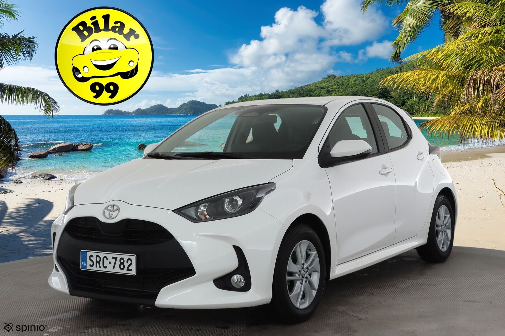 Toyota Yaris 2024 1,5 Hybrid 116 Intense * 1.Om Suomi-auto /  ACC / P.kamera / Ratinlämmitin / Kaistavahti / Apple&Android * - Kahdet renkaat aluvanteilla / Merkkihuollettu