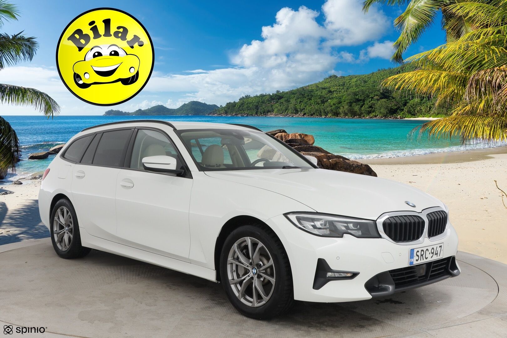 BMW 330 2021 G21 Touring 330e A Charged Edition Sport  * Sportline / Digimittaristo / H&K / S-koukku / ACC / Nahkasisusta / - | Harman-Cardon- sound system | Ambient light | Tutkat | Vaalea nahkasisusta | Akkukäyttöinen lisälämmitin | Adaptiivinen vakionopeudensäädin |