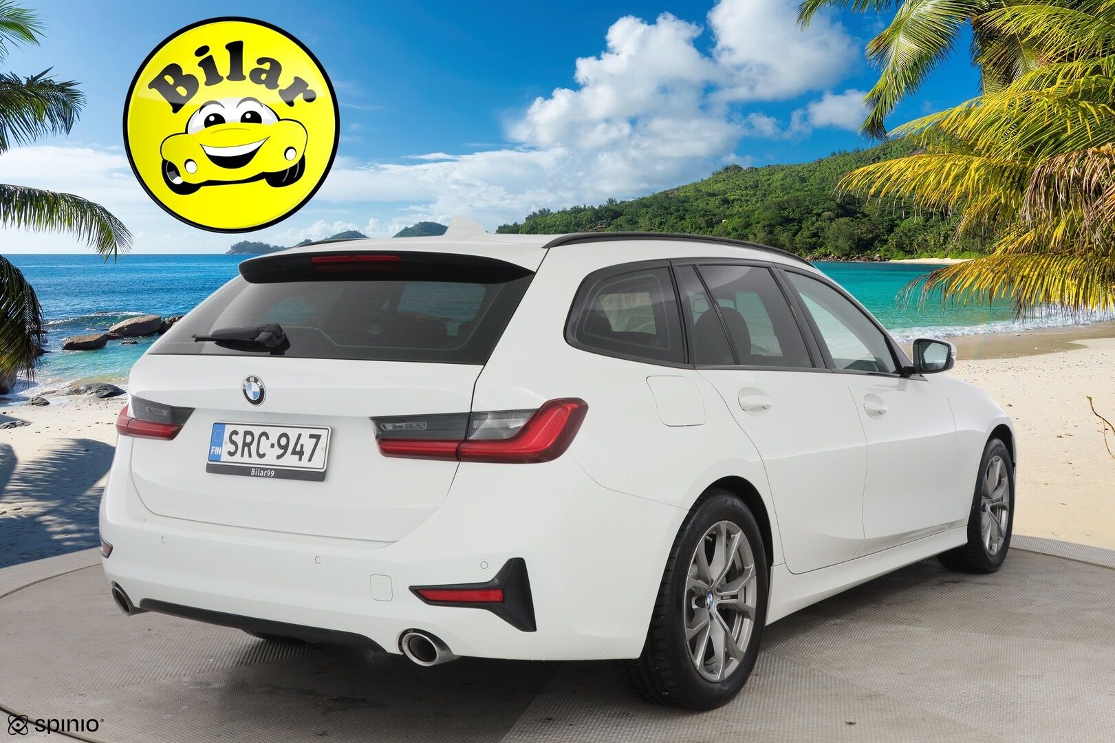 BMW 330 2021 G21 Touring 330e A Charged Edition Sport  * Sportline / Digimittaristo / H&K / S-koukku / ACC / Nahkasisusta / - | Harman-Cardon- sound system | Ambient light | Tutkat | Vaalea nahkasisusta | Akkukäyttöinen lisälämmitin | Adaptiivinen vakionopeudensäädin |